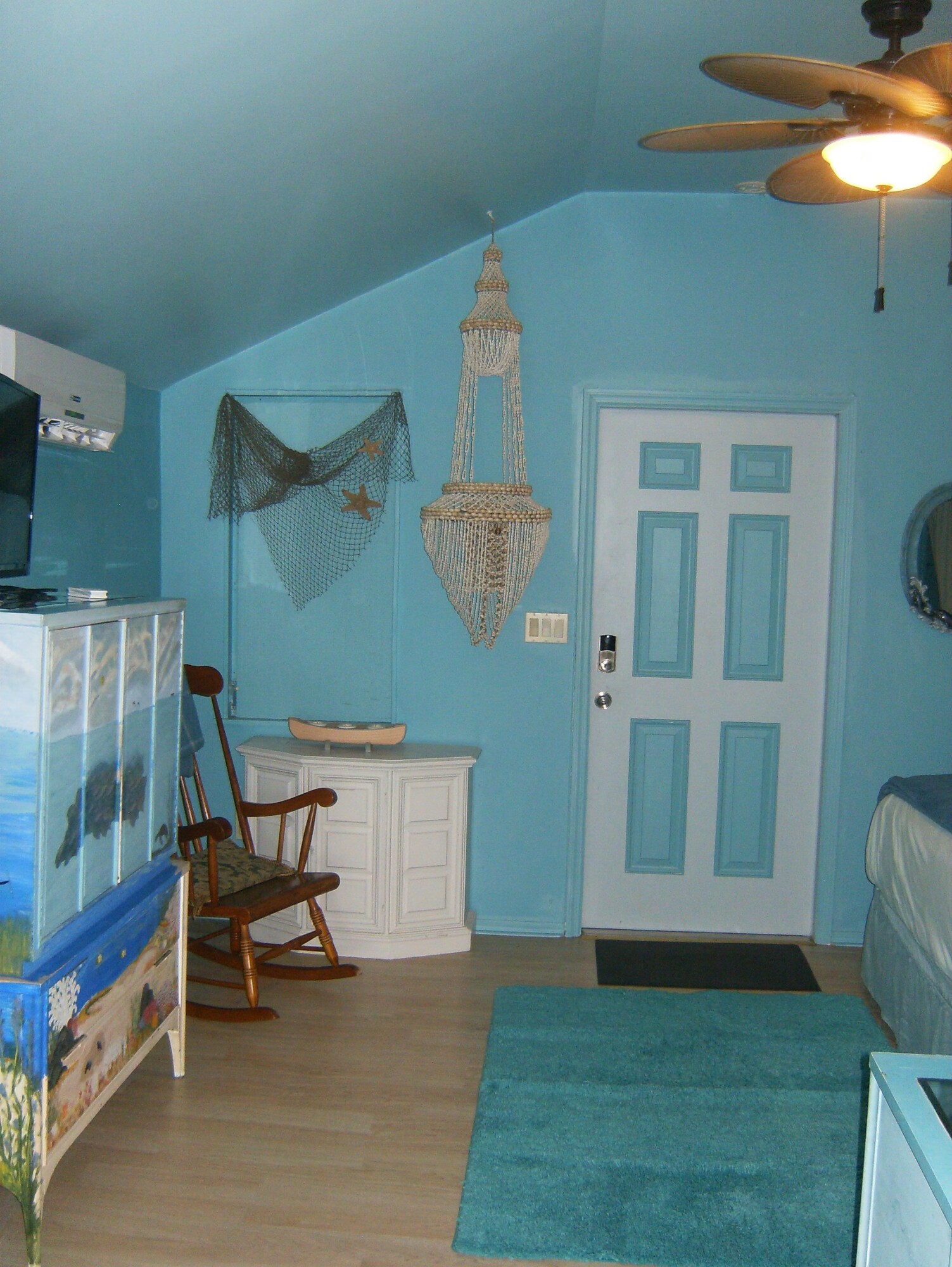 Standard Double Studio with ocean view full double bed