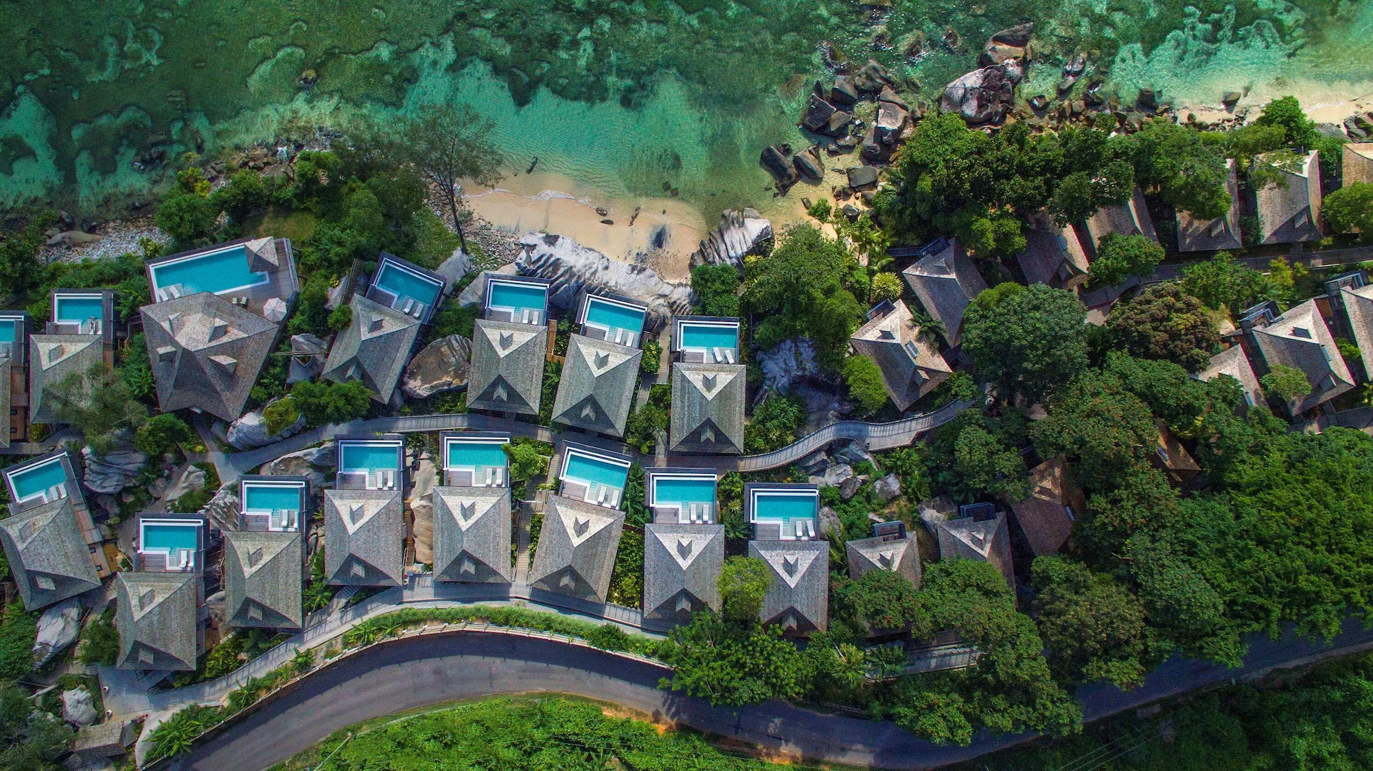 Double Villa with ocean view full double bed
