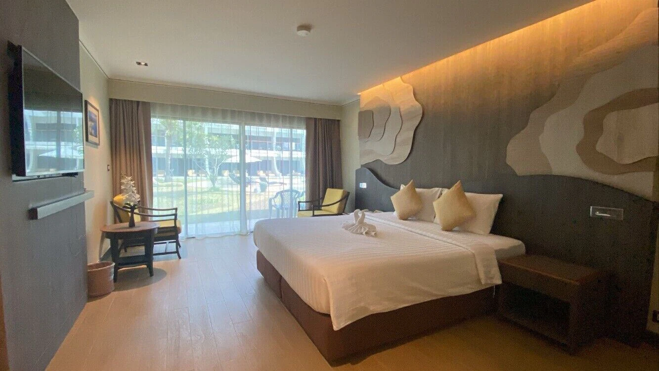 Amora Double room with ocean view twin beds