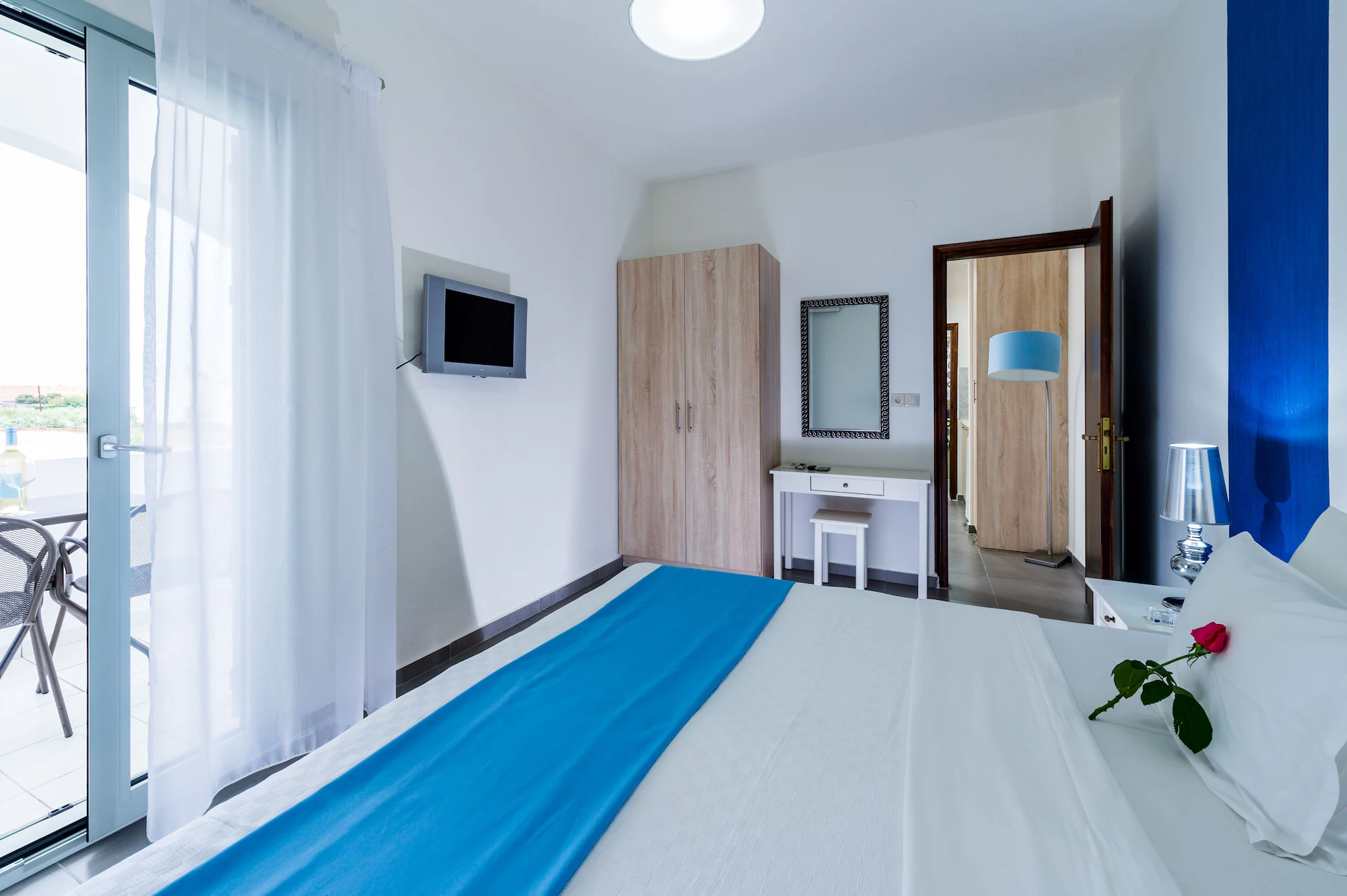 1 Bedroom Quadruple Apartment twin beds