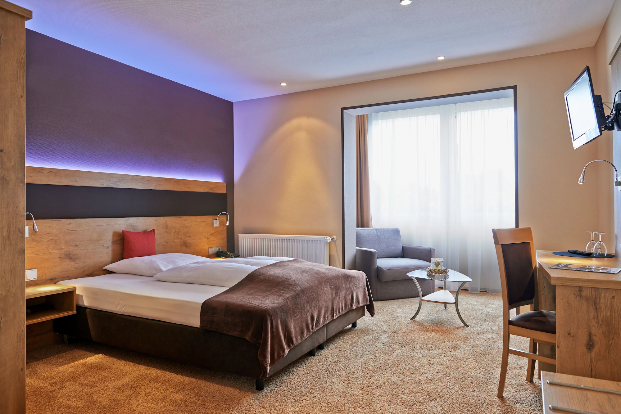 Standard Double room full double bed