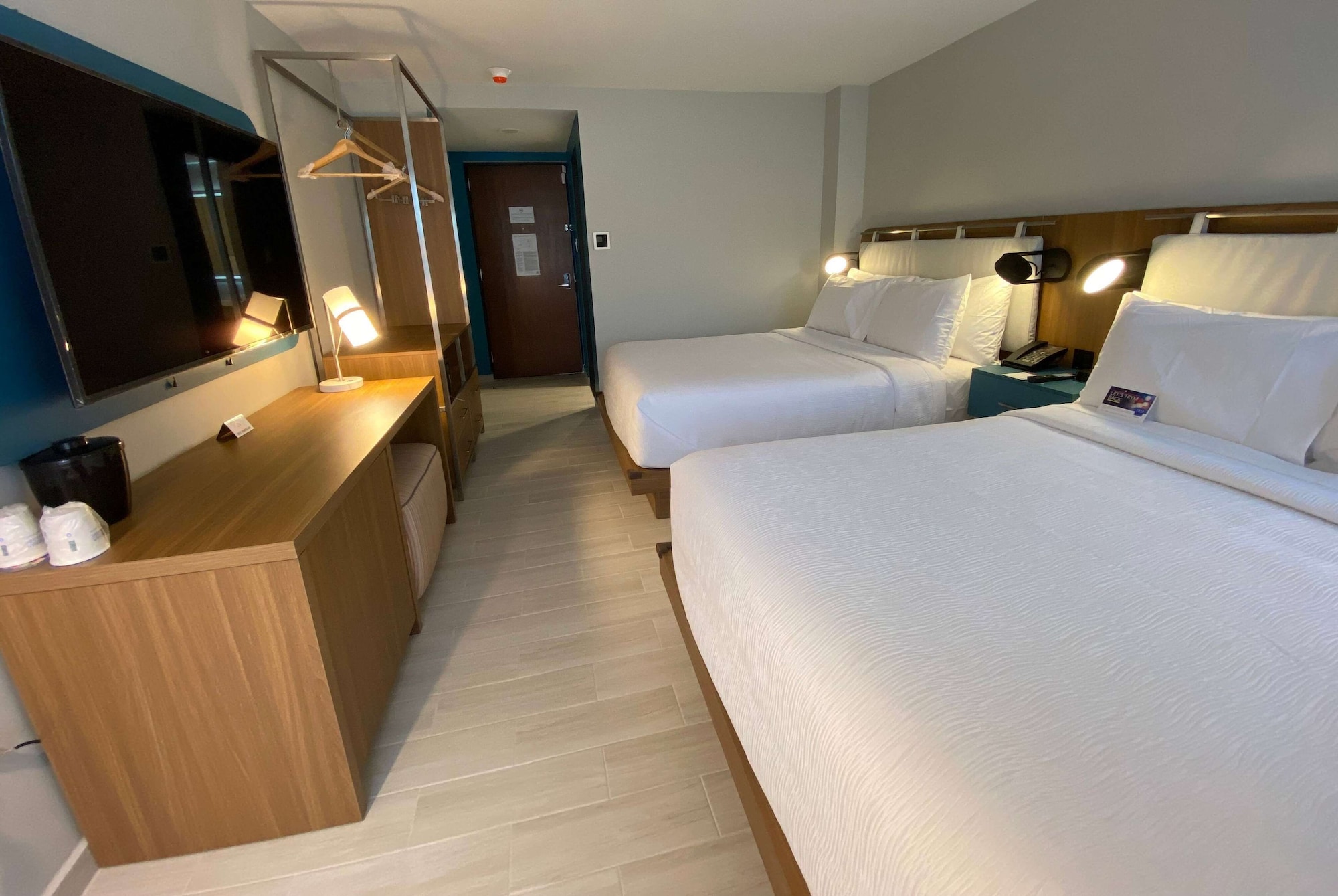 Double Family Suite full double bed