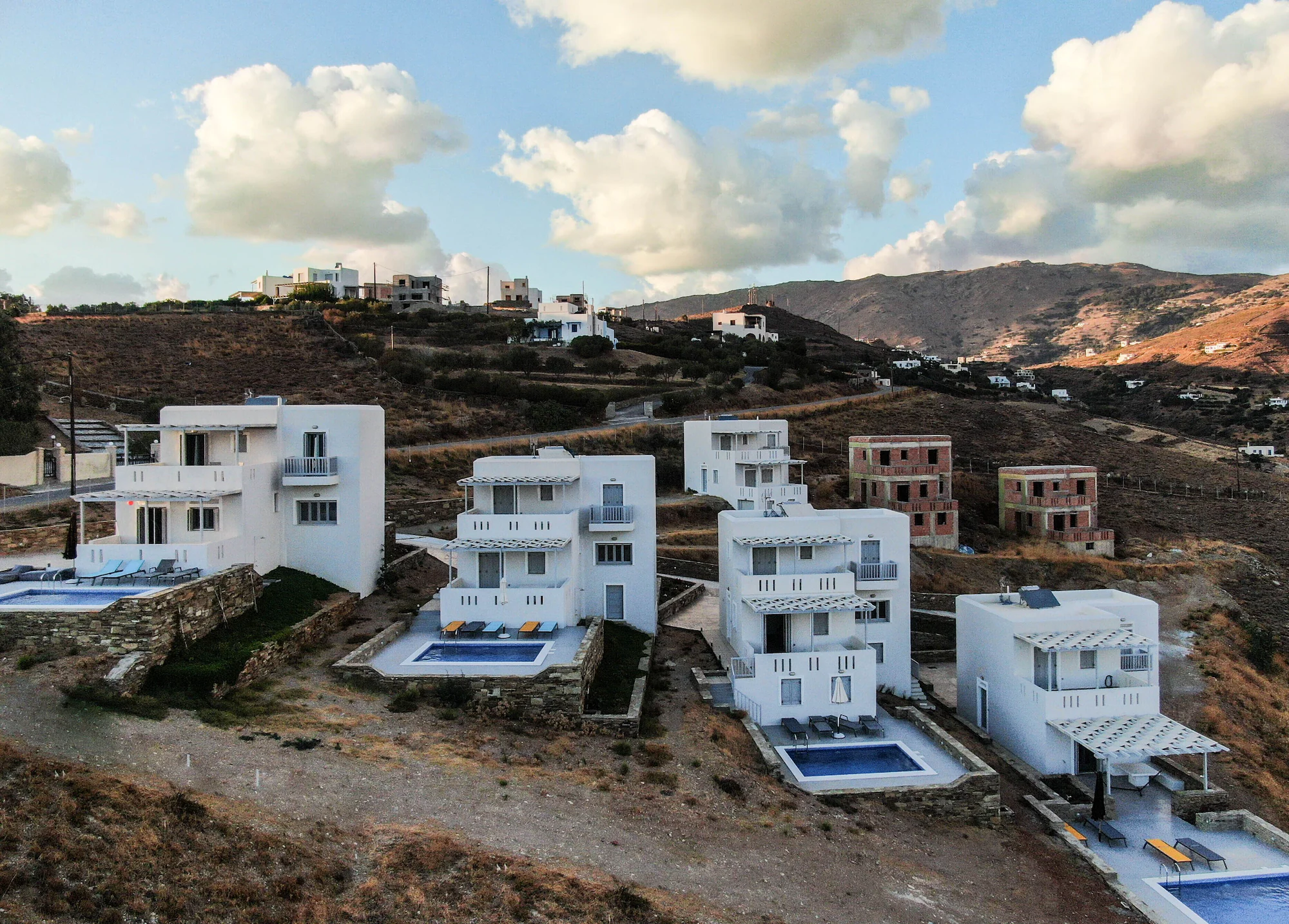 Double Studio with sea view full double bed