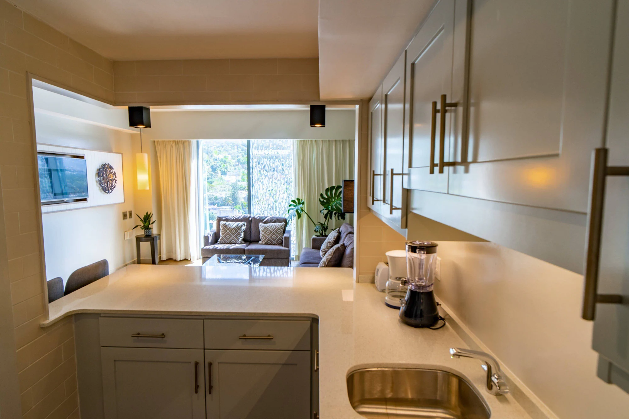 1 Bedroom Double Suite full double bed