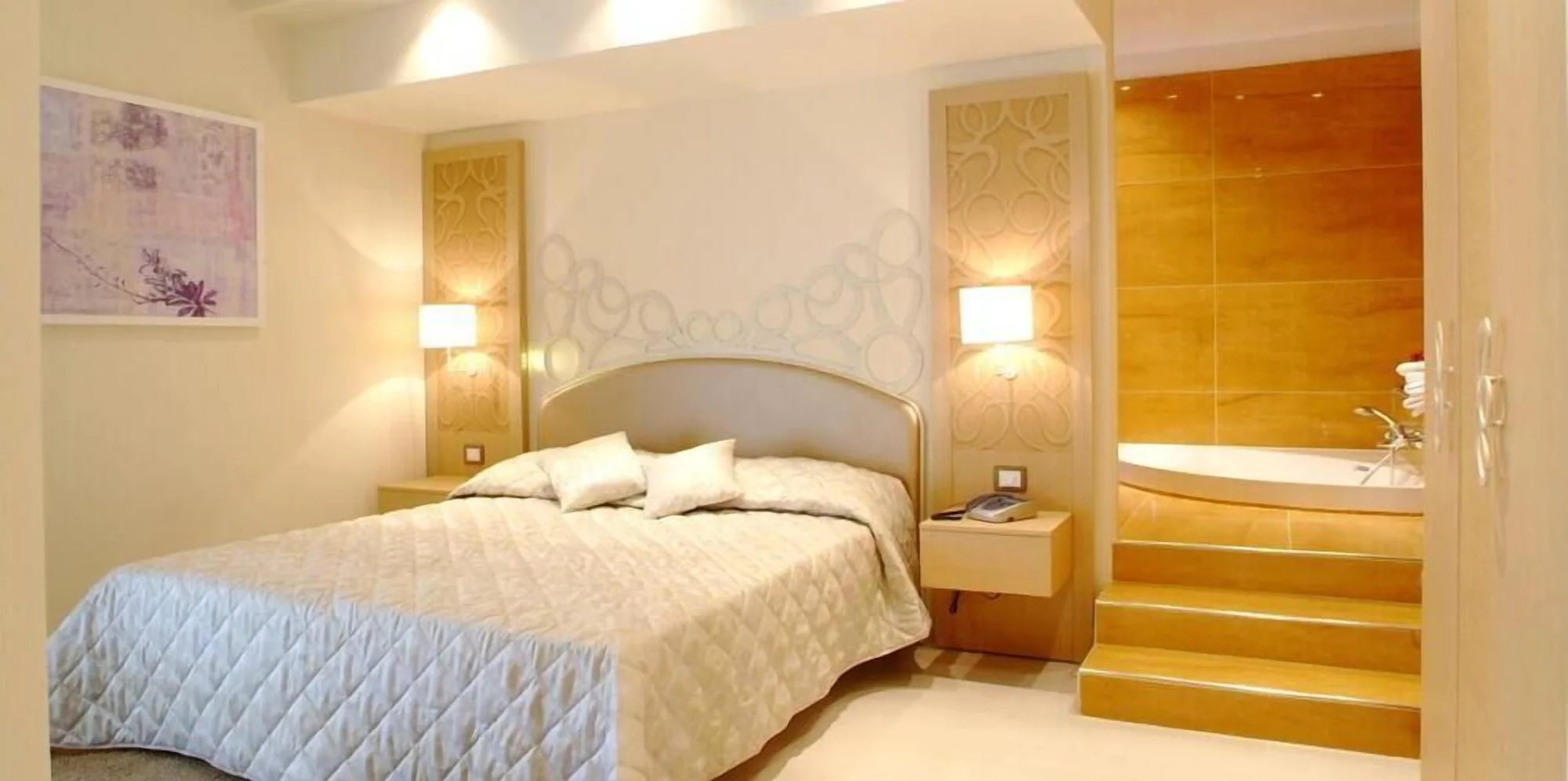 Comfort Single room with balcony and with park view