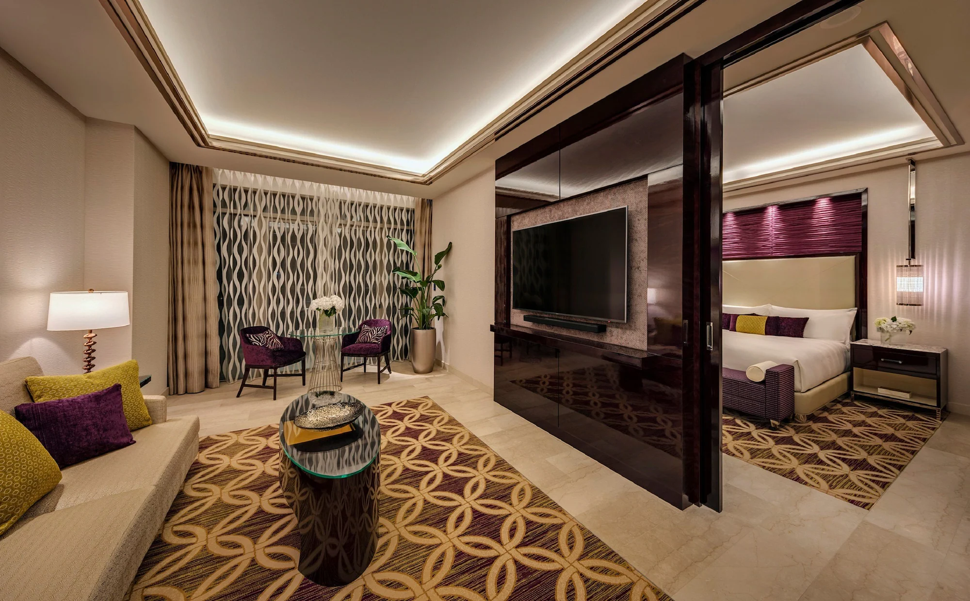 Deluxe Double Penthouse Suite twin beds