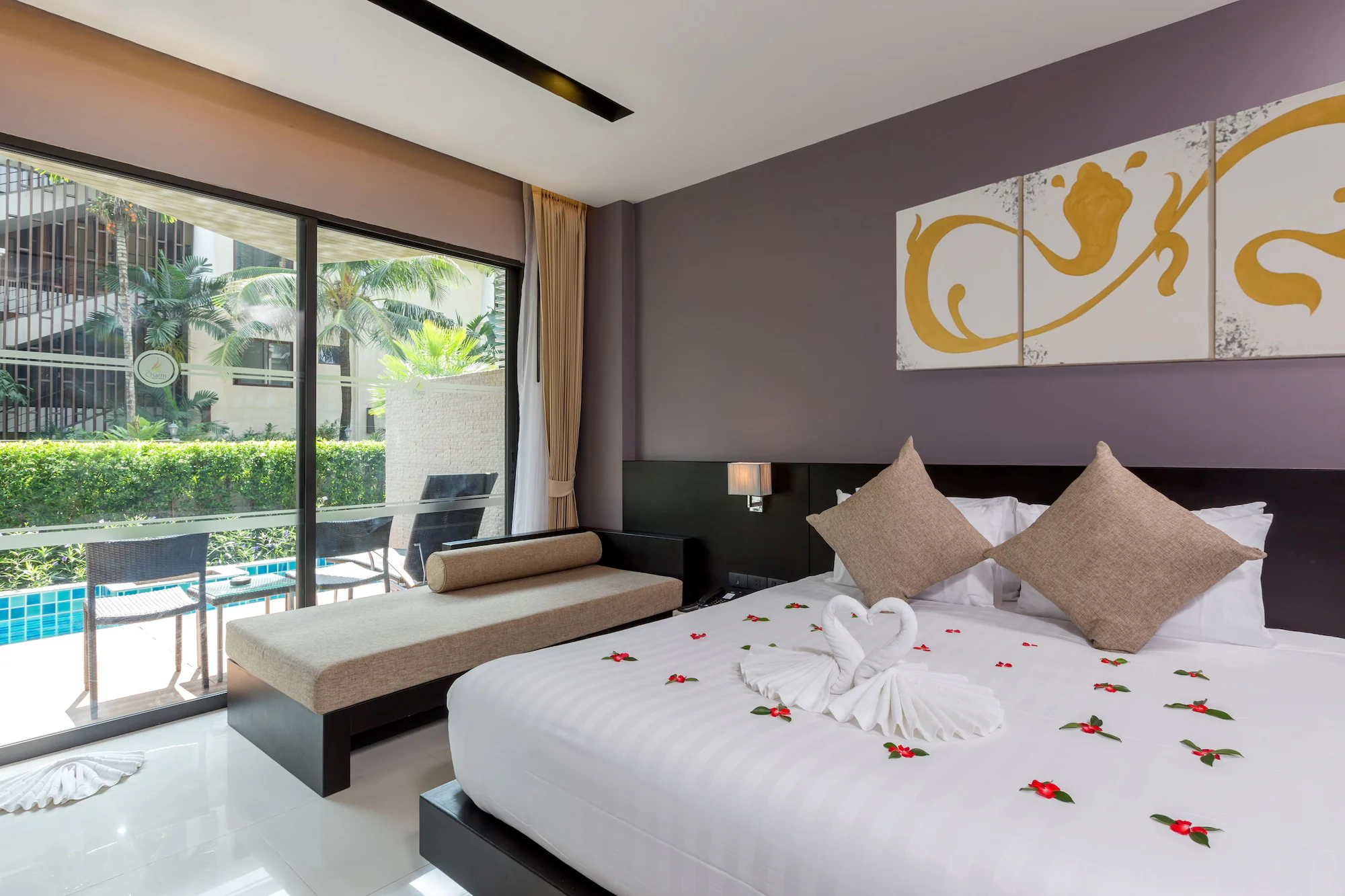 1 Bedroom Quadruple Suite twin beds