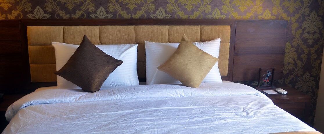 Deluxe Double room with view full double bed