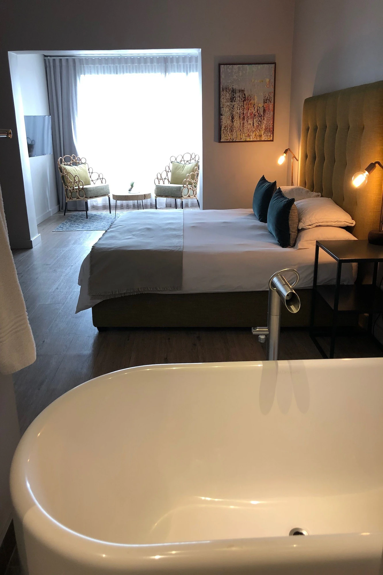 Superior Double room with mountain view full double bed