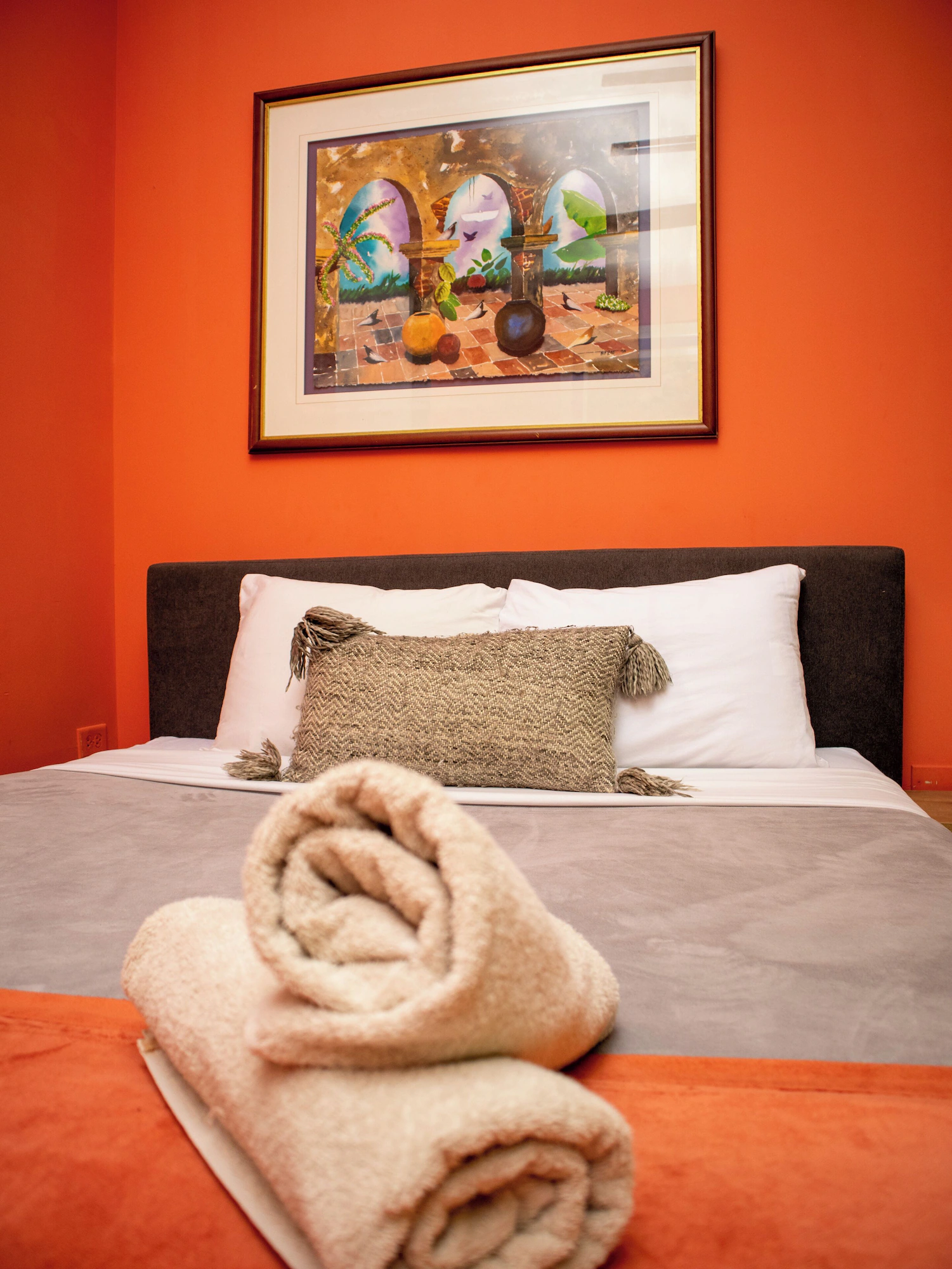 Deluxe Quadruple room full double bed