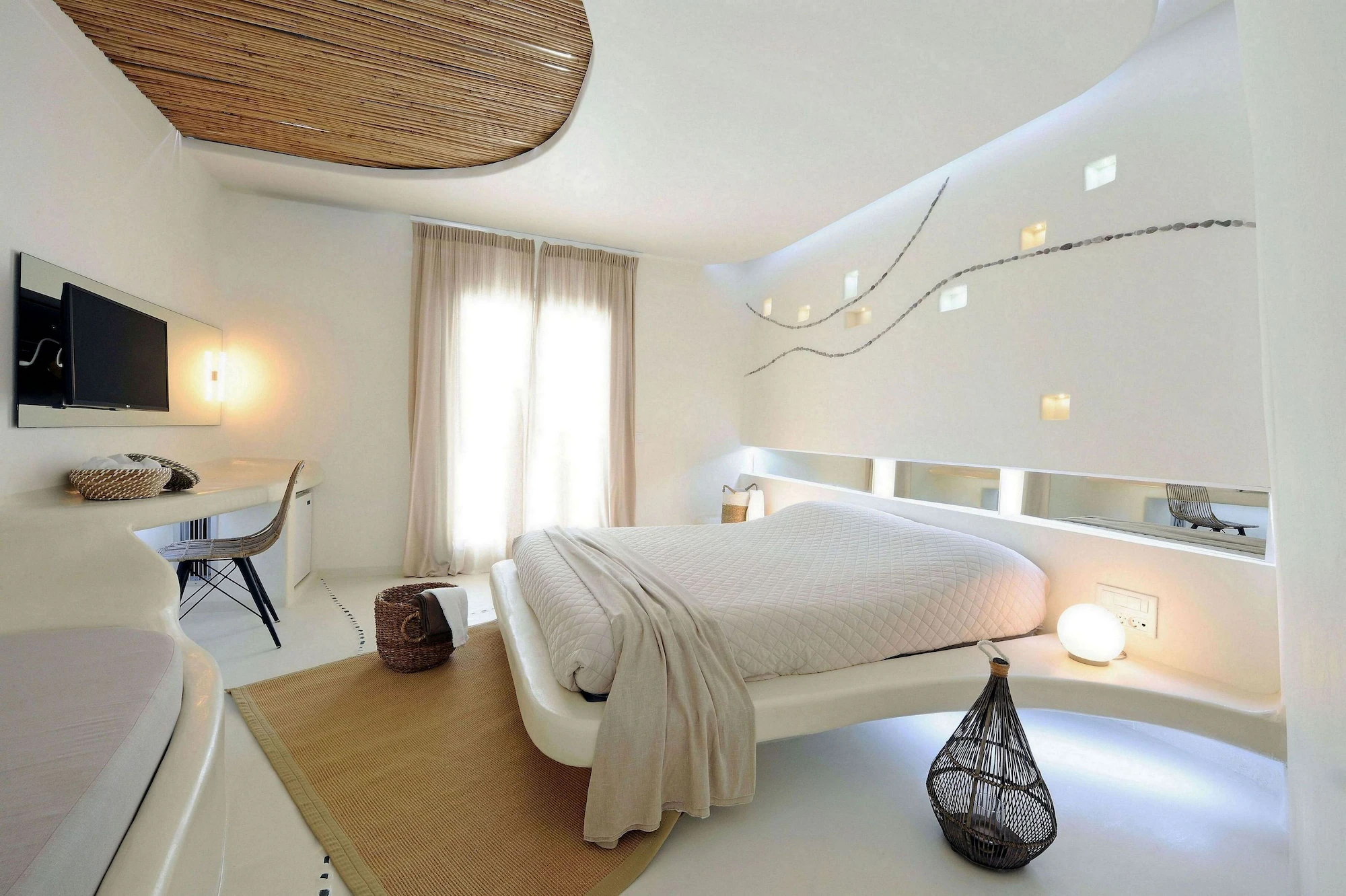 Double Junior Suite with garden view full double bed