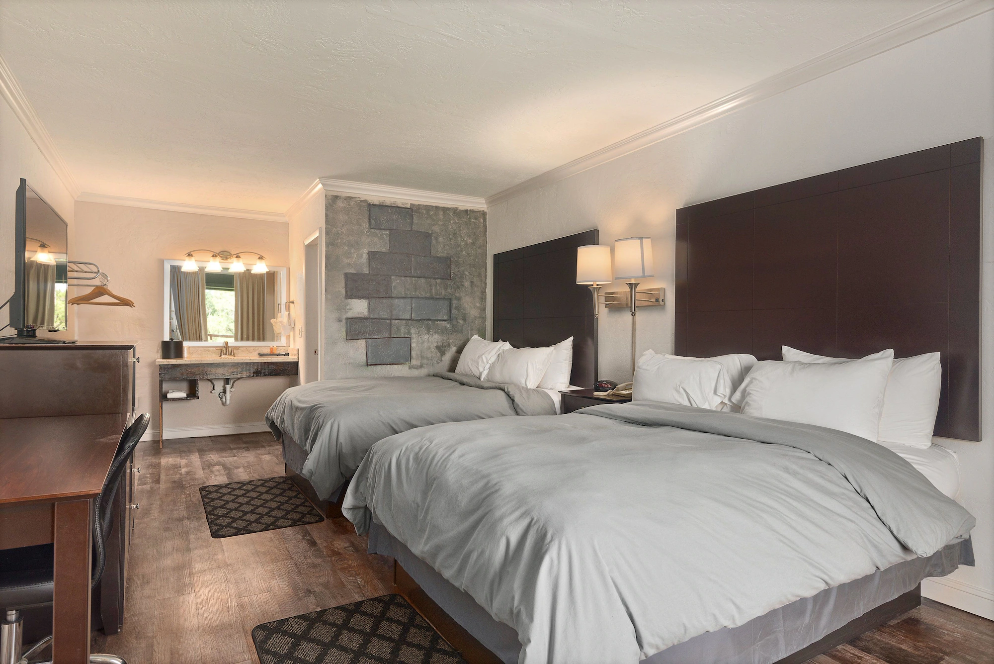 Standard Double room with garden view full double bed