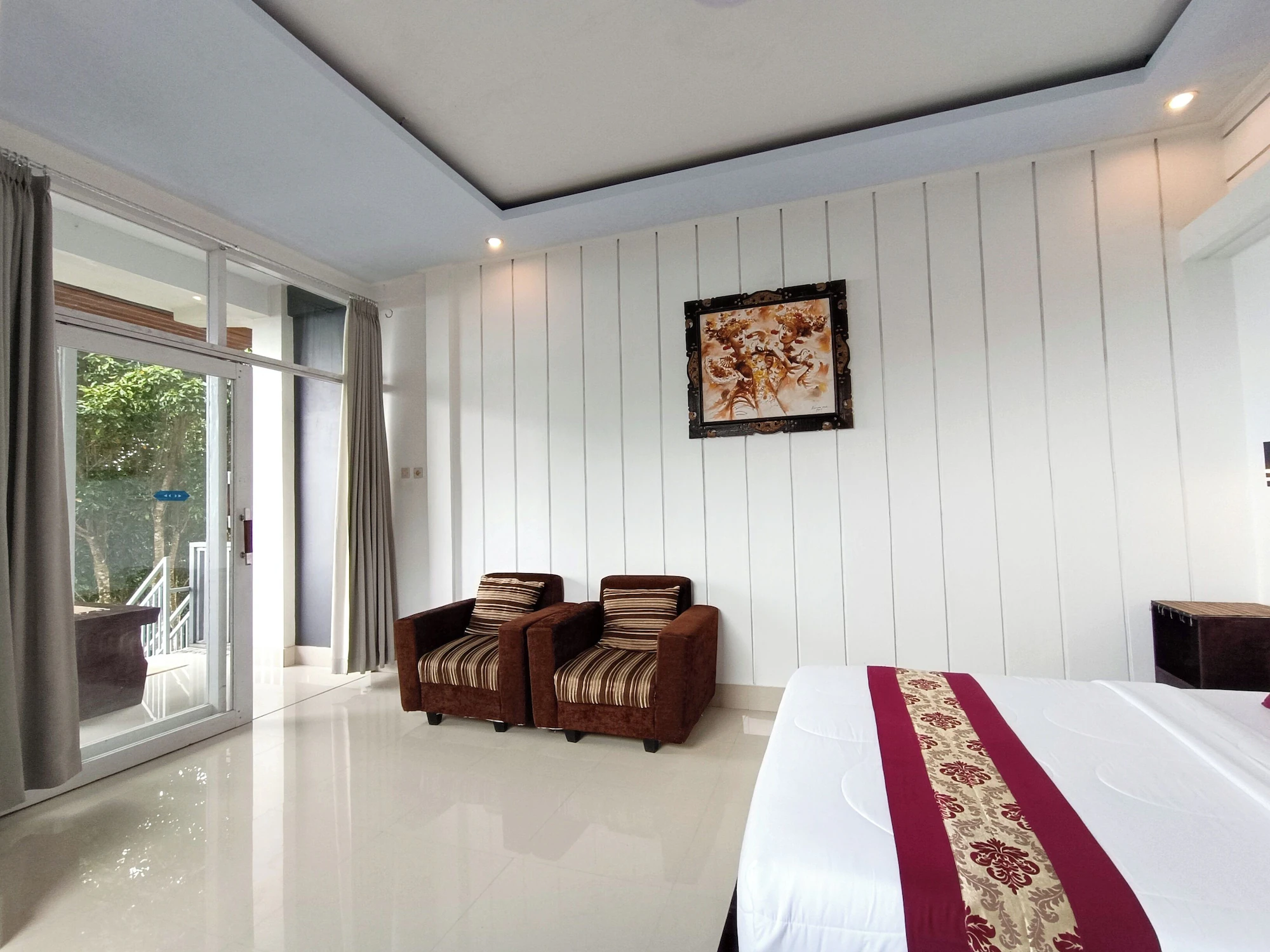 Deluxe Single room full double bed