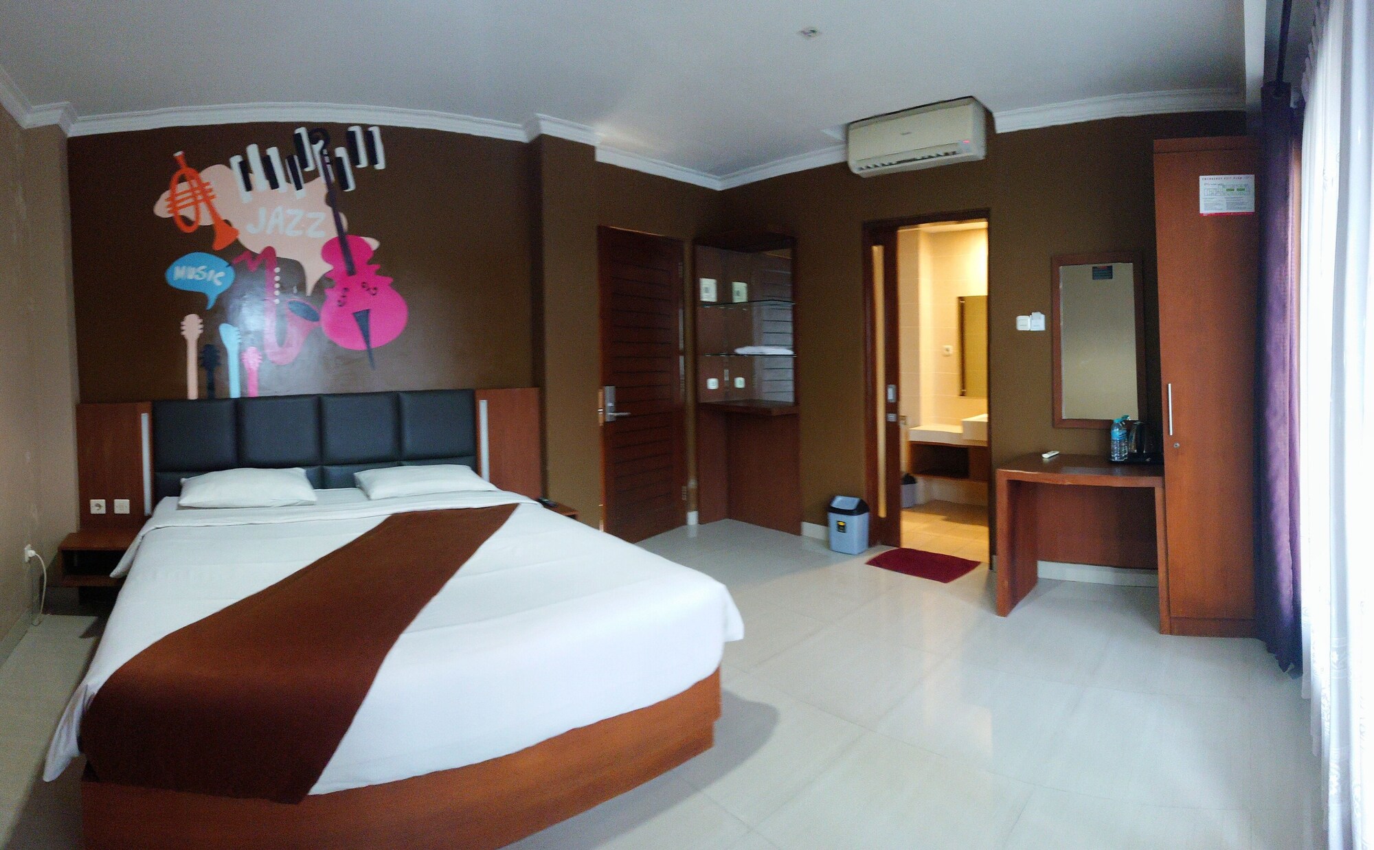 Deluxe Double room with garden view twin beds
