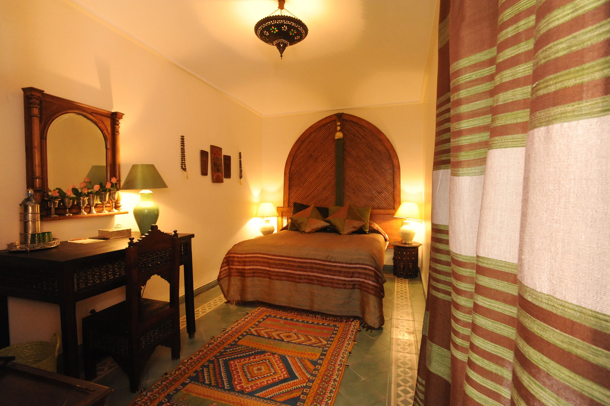 1 Bedroom Standard Quadruple Family room with garden view single bed
