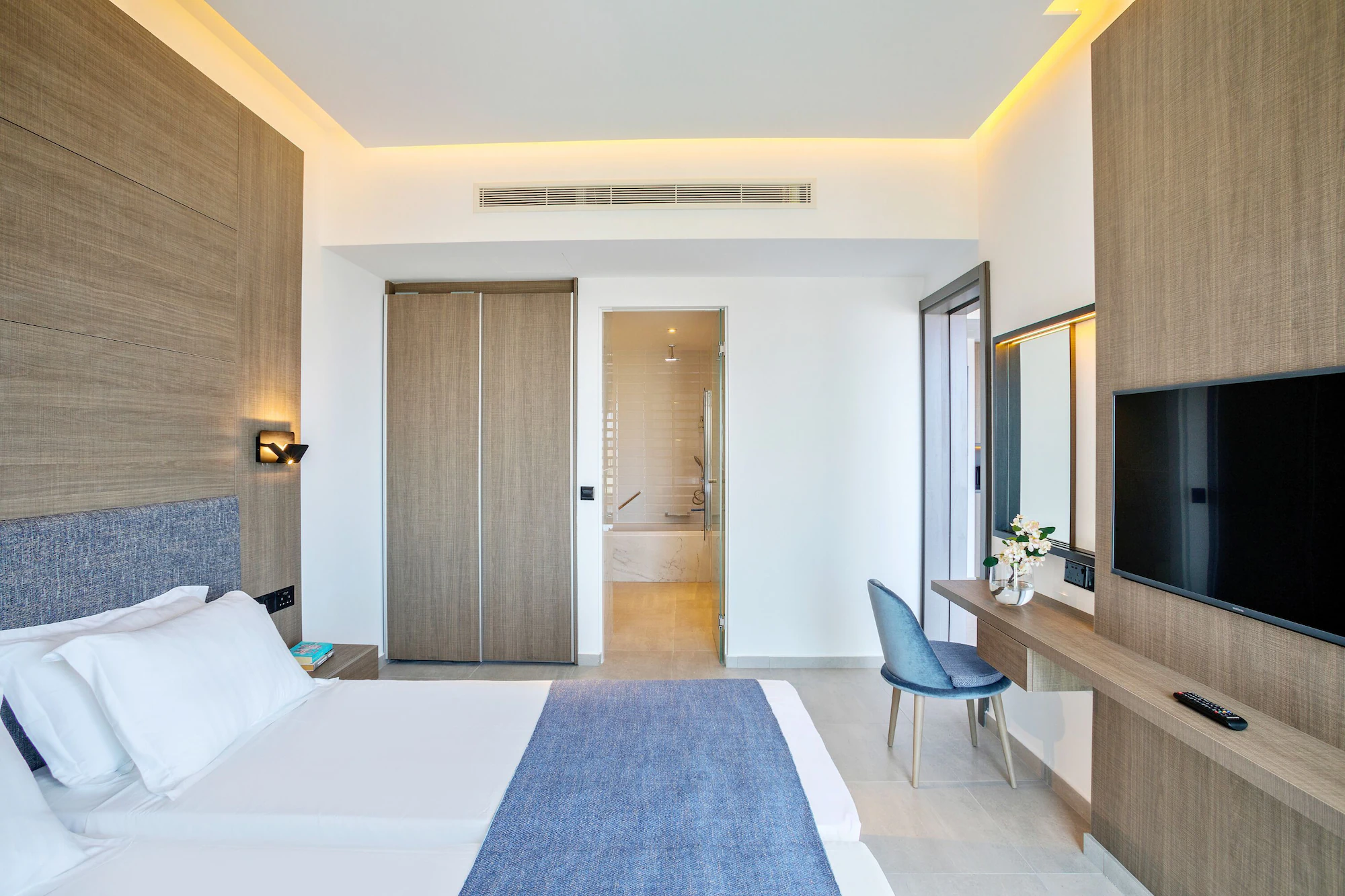 Double room twin beds