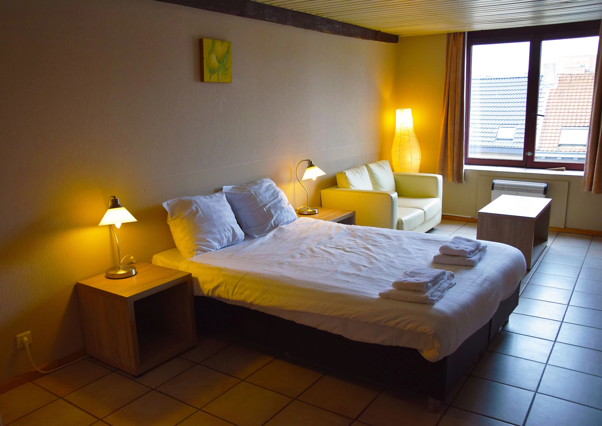 Executive Double Apartment full double bed