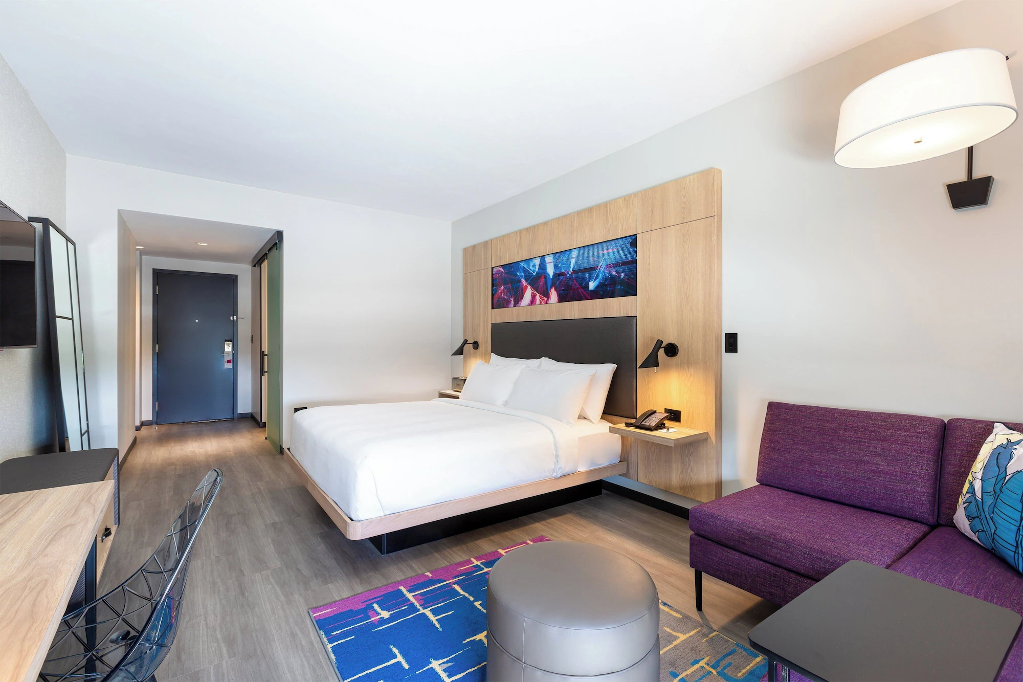 Double Penthouse Suite with bay view full double bed