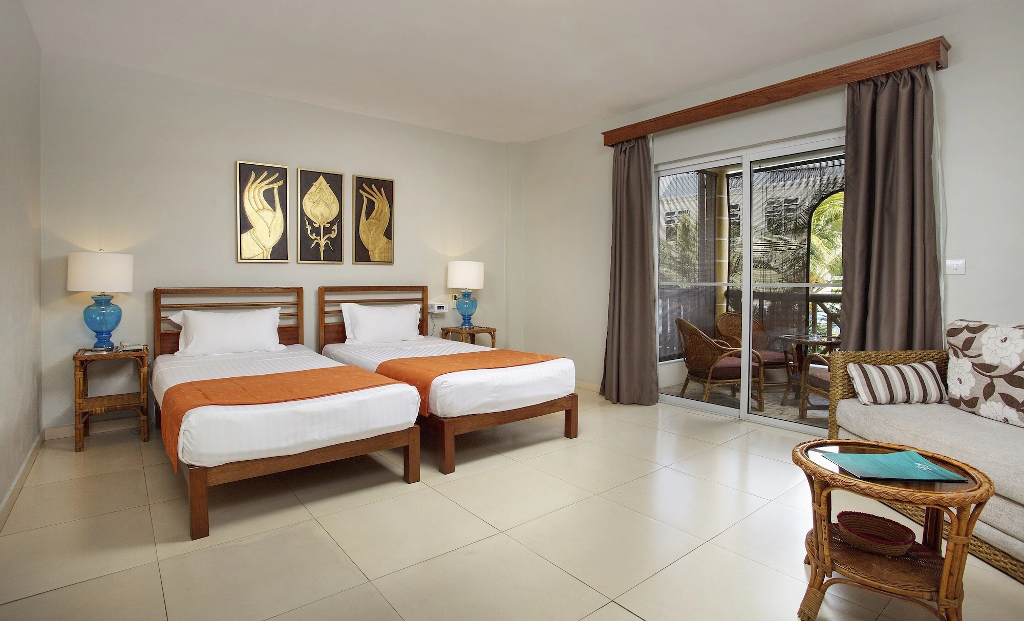 ANTHURIUM Double room twin beds