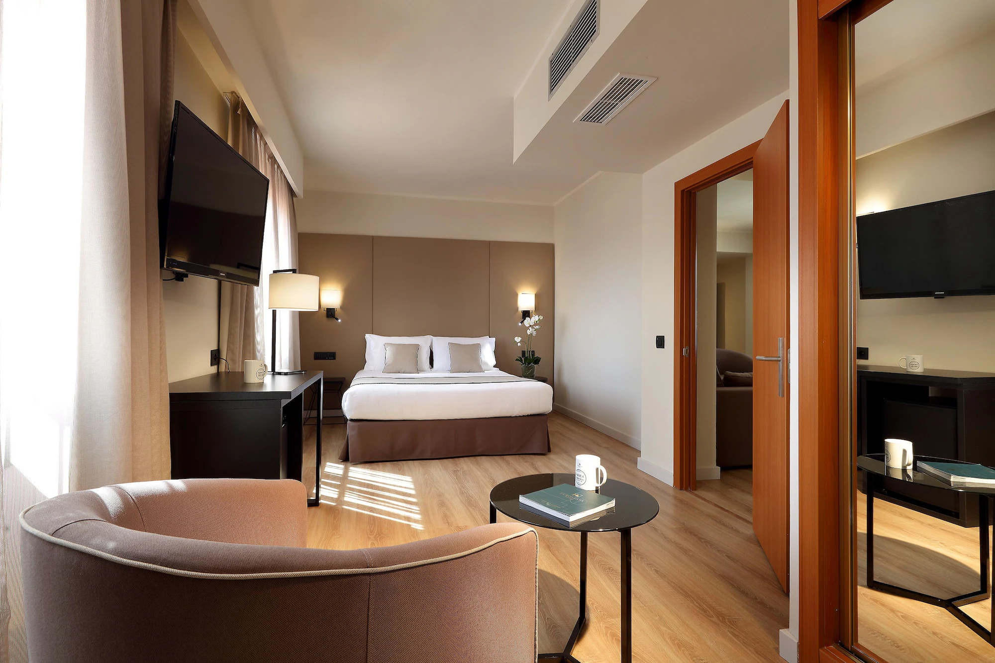 Double room twin beds