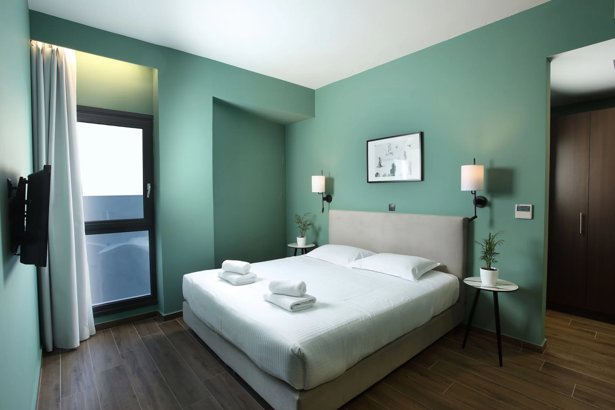 Deluxe Double room with view full double bed
