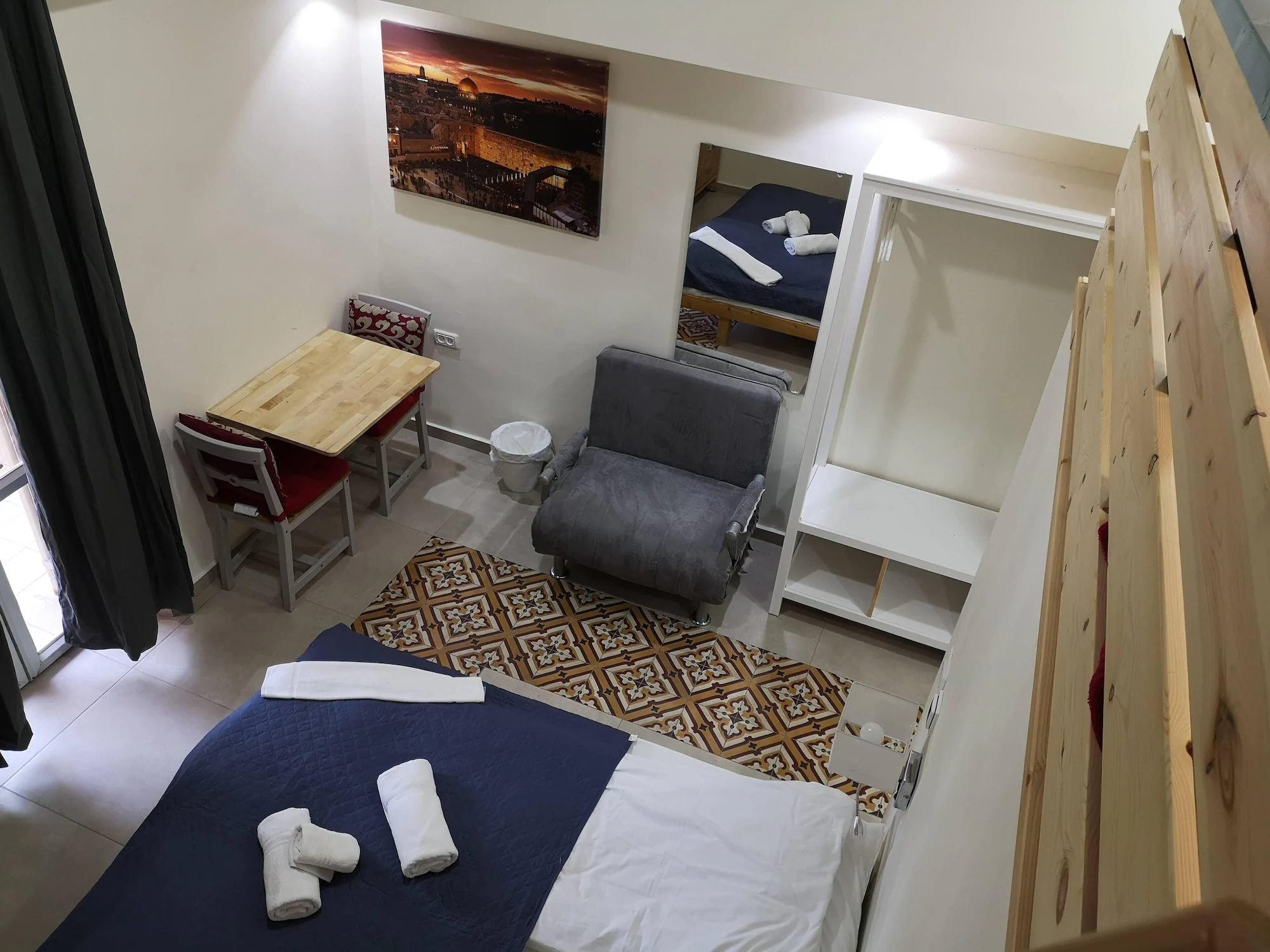 Double Studio full double bed