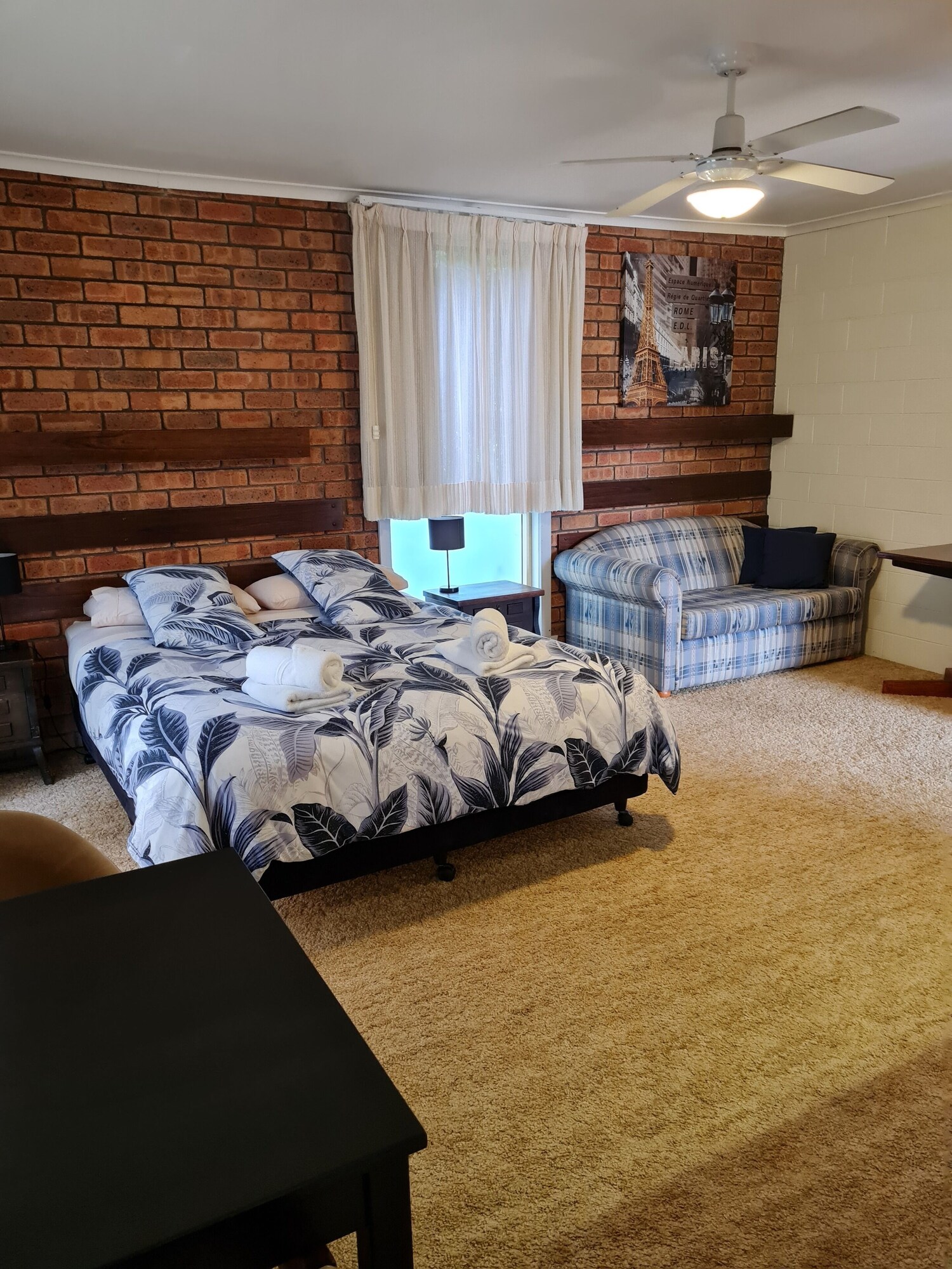 Economy Double room with view full double bed