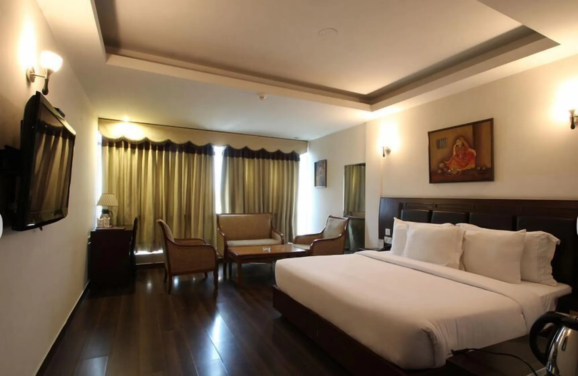 Deluxe Double room full double bed