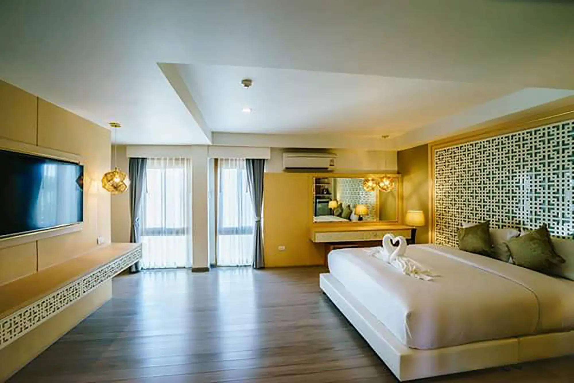 1 Bedroom Standard Double room twin beds
