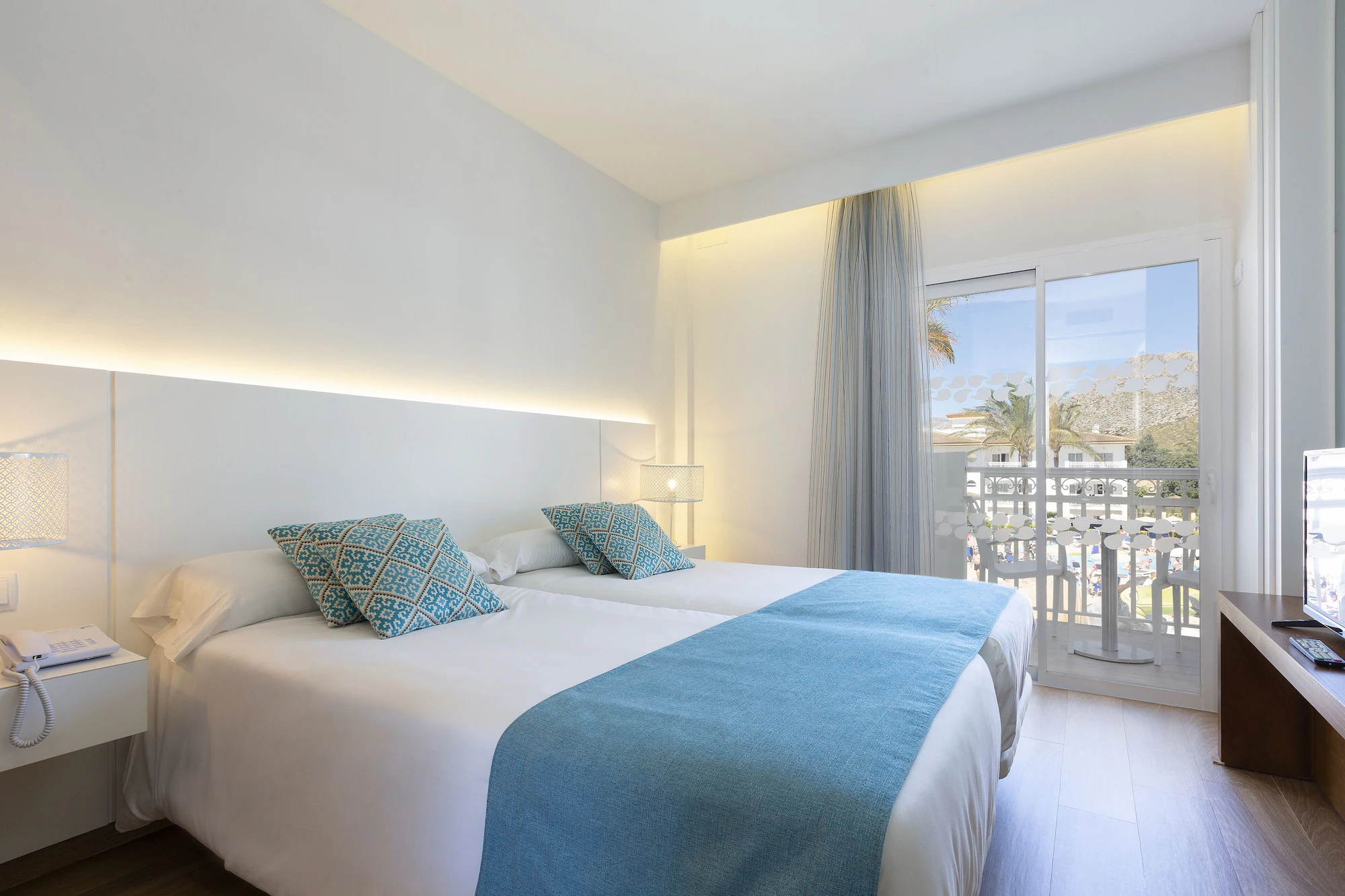 1 Bedroom Double Apartment twin beds