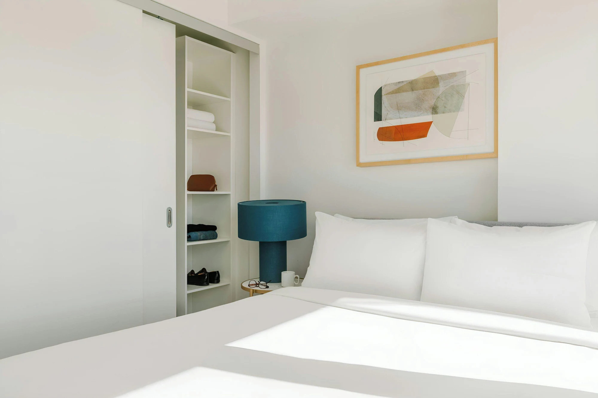 1 Bedroom Deluxe Double Apartment with balcony and with city view full double bed