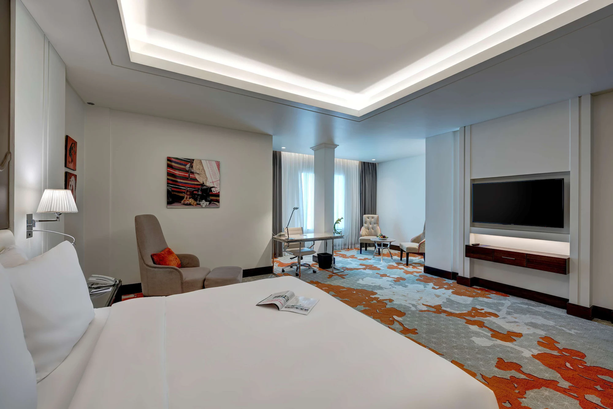 1 Bedroom Double Suite full double bed