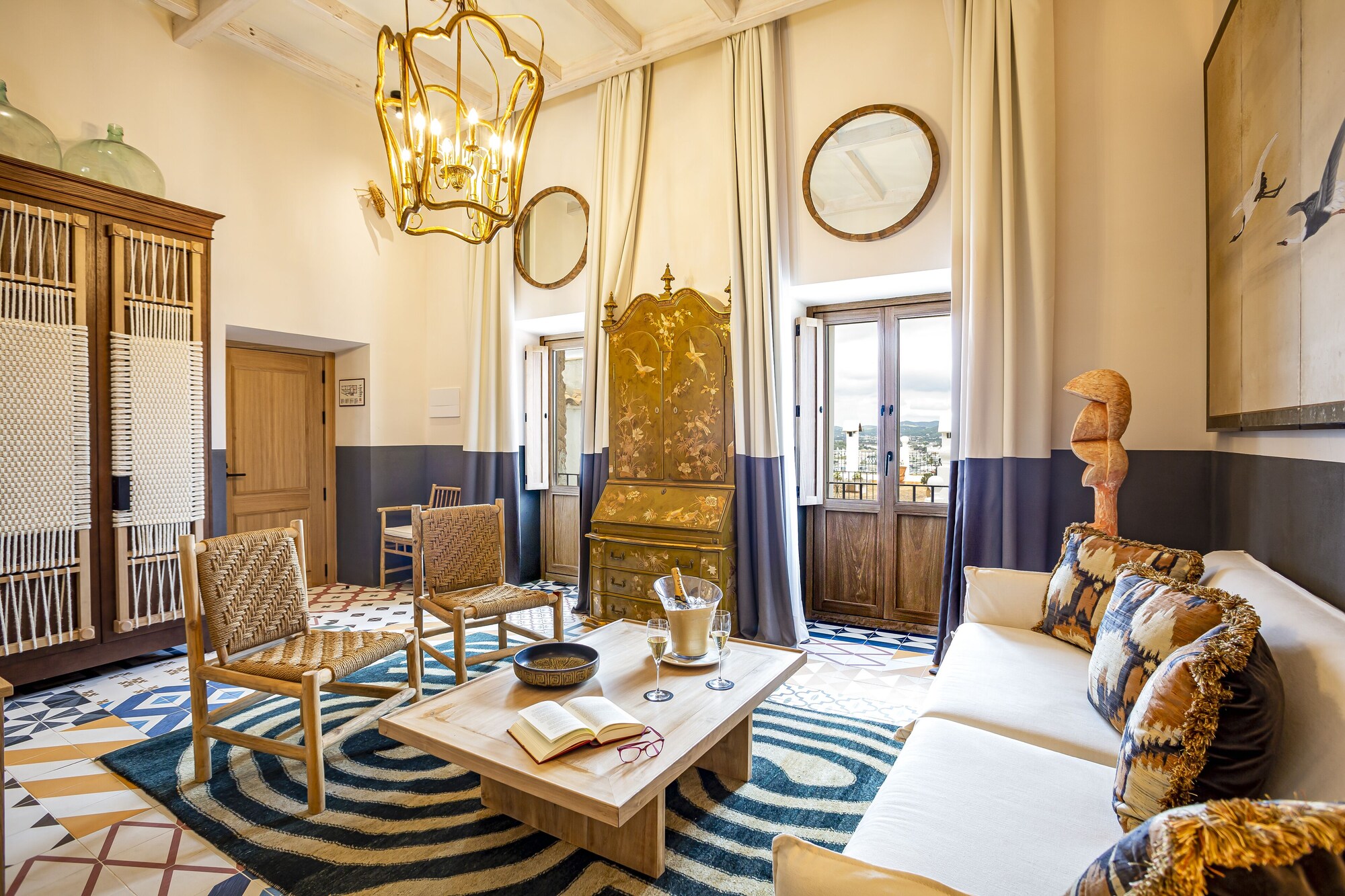 2 Bedrooms Deluxe Quadruple room with sea view