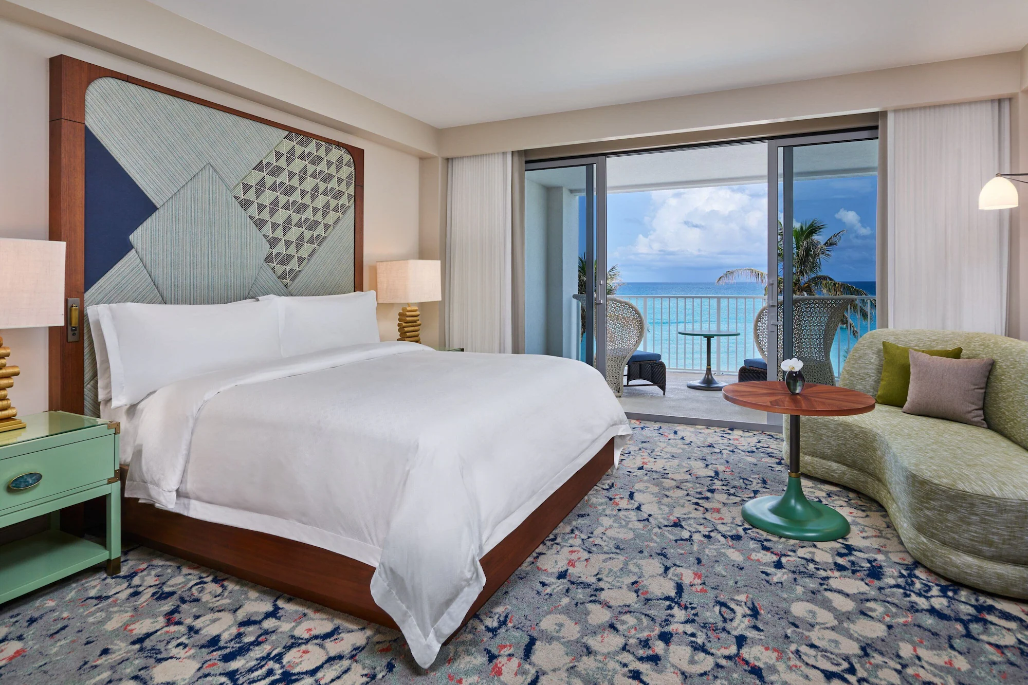 1 Bedroom Standard Double room with ocean view full double bed