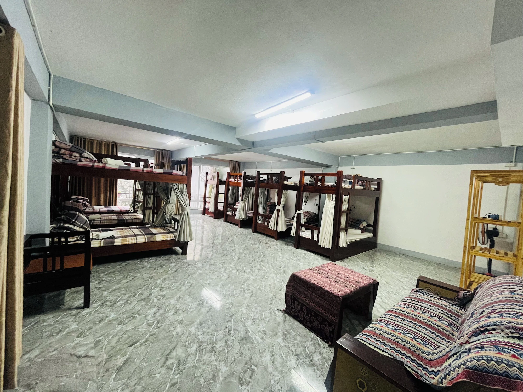 Deluxe Double room with balcony and with mountain view full double bed