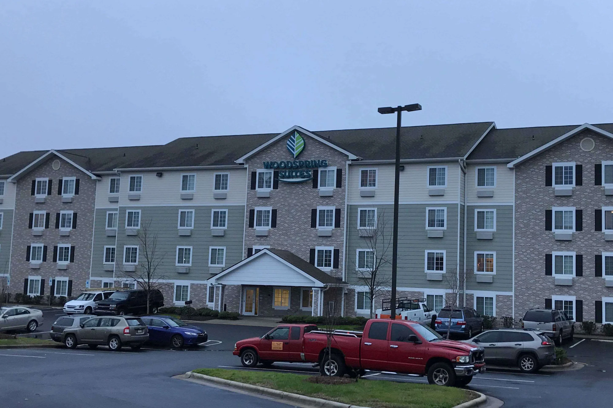 WoodSpring Suites Raleigh Apex exterior