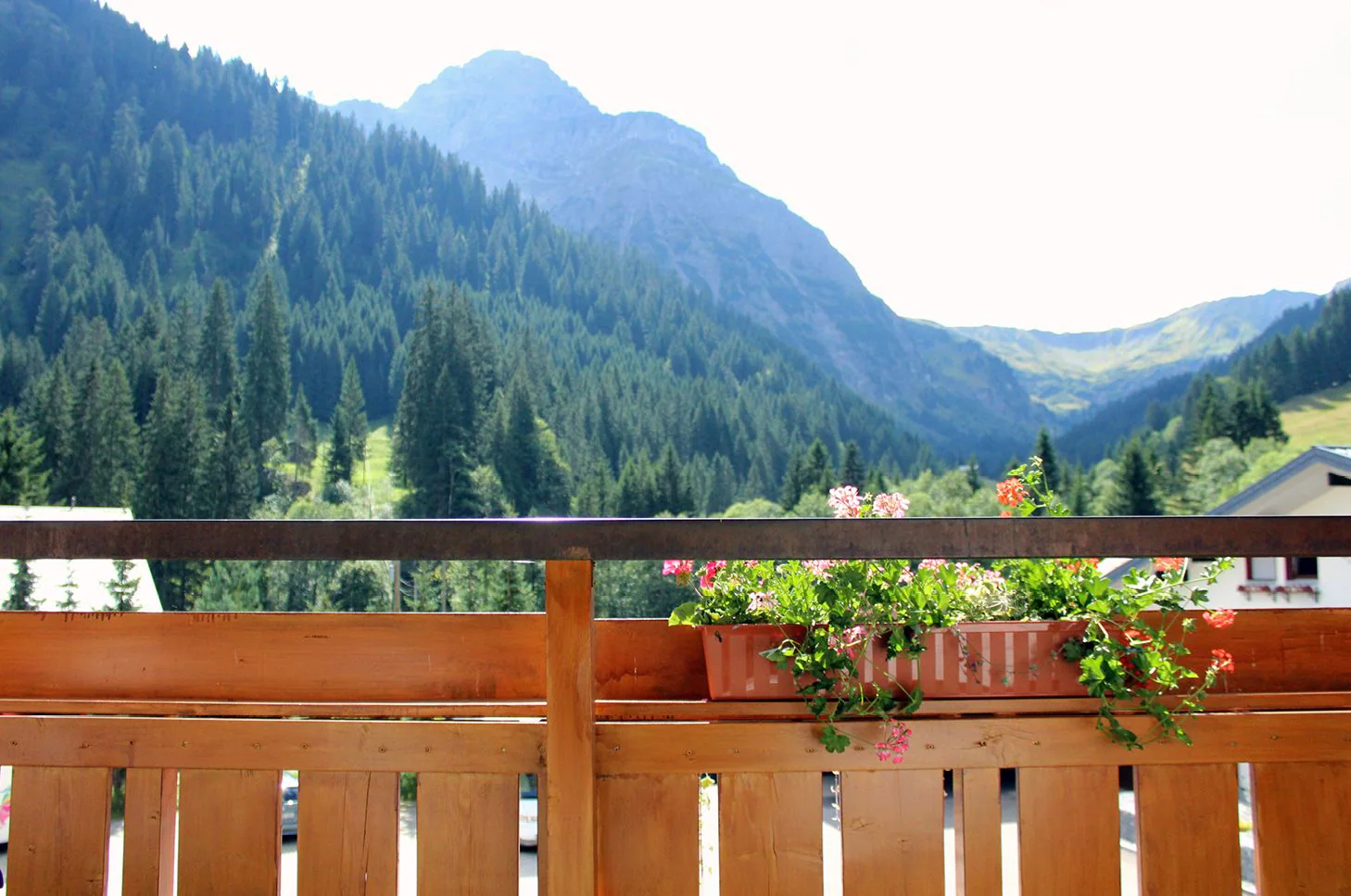 Standard Double room with balcony and with mountain view full double bed