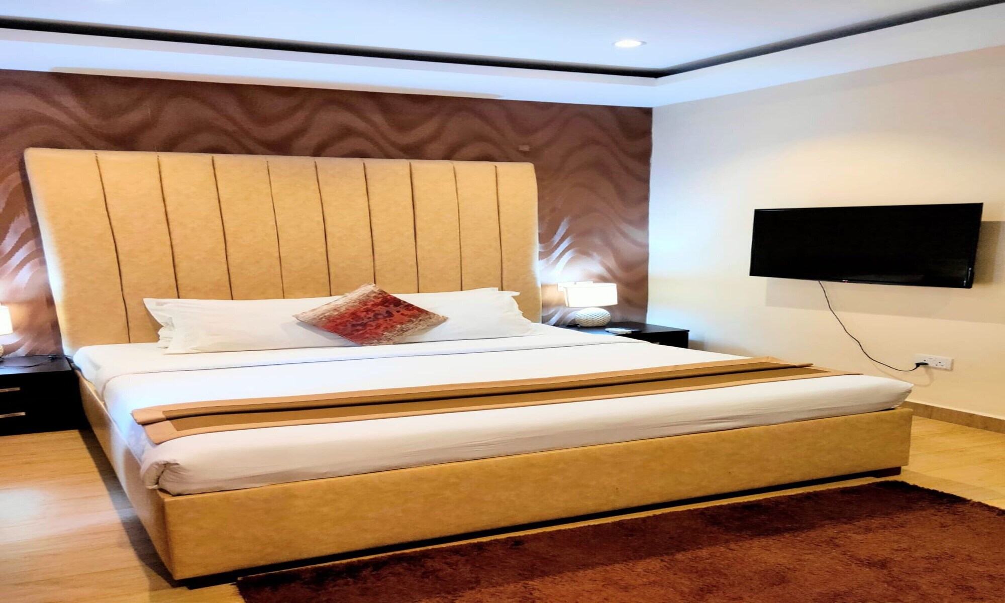 Deluxe Single room full double bed