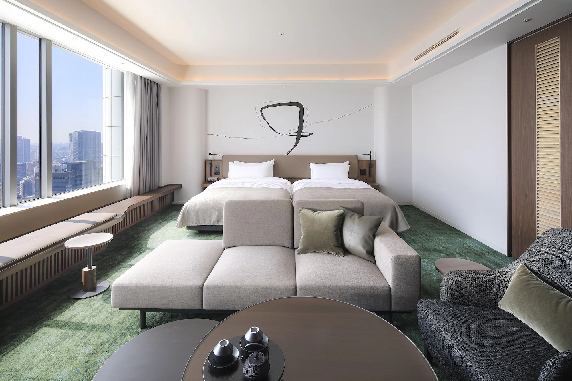 Executive Double Suite twin beds