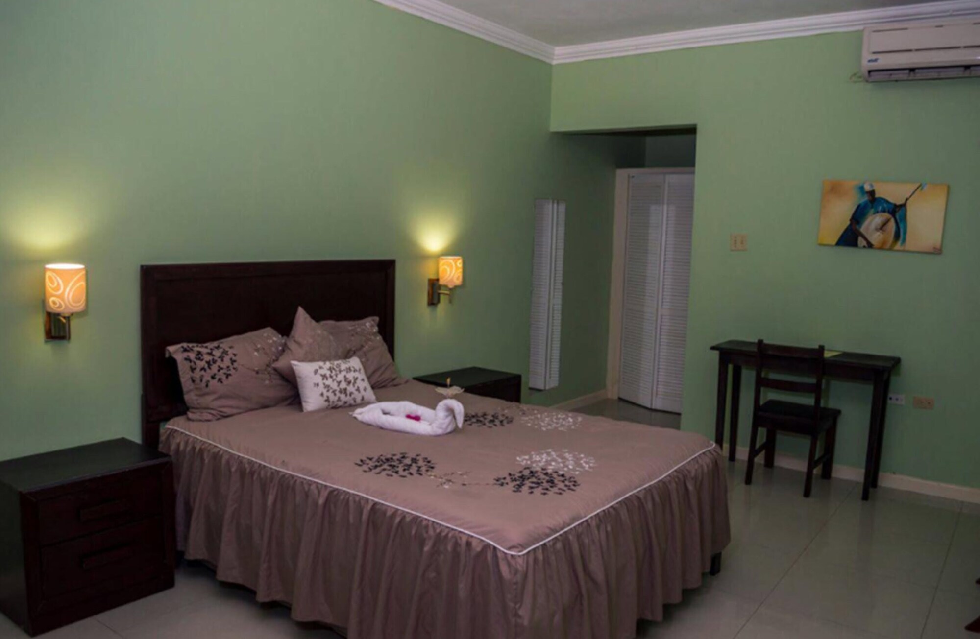Deluxe Double room full double bed