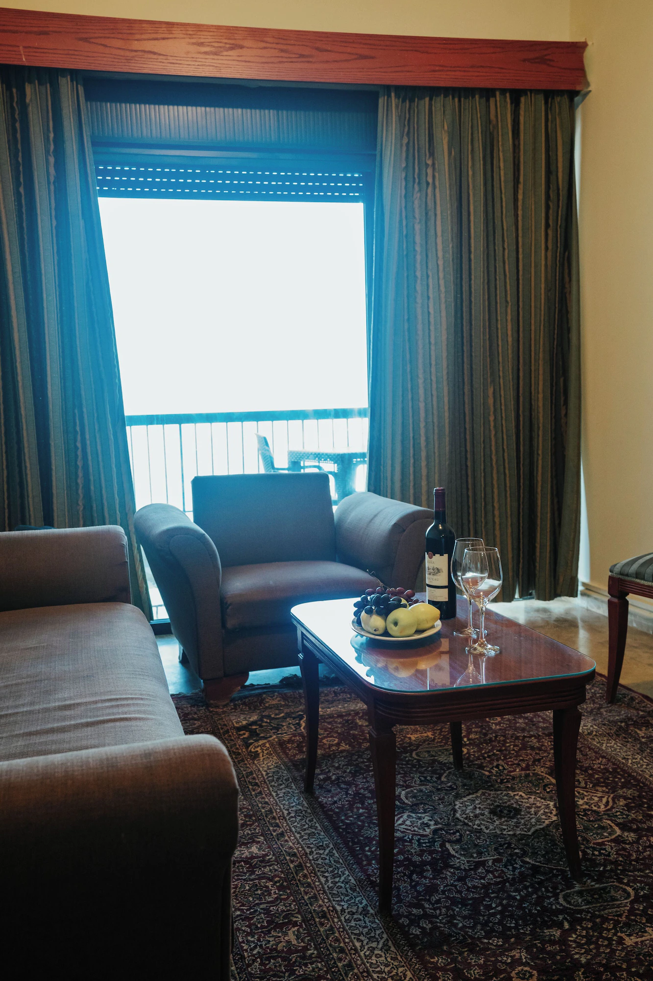 Double Suite with sea view full double bed