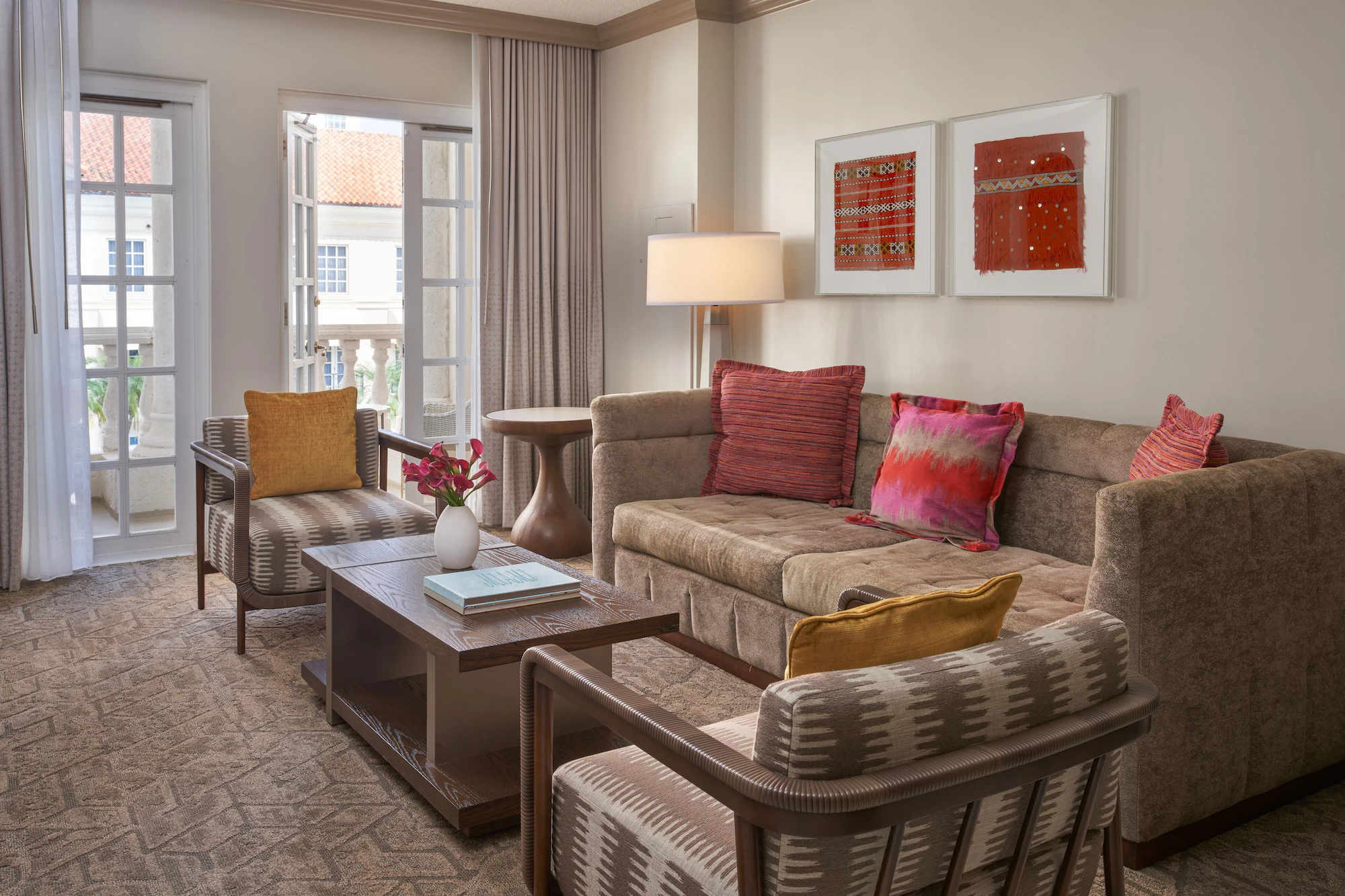 Alhambra Presidential Double Suite full double bed