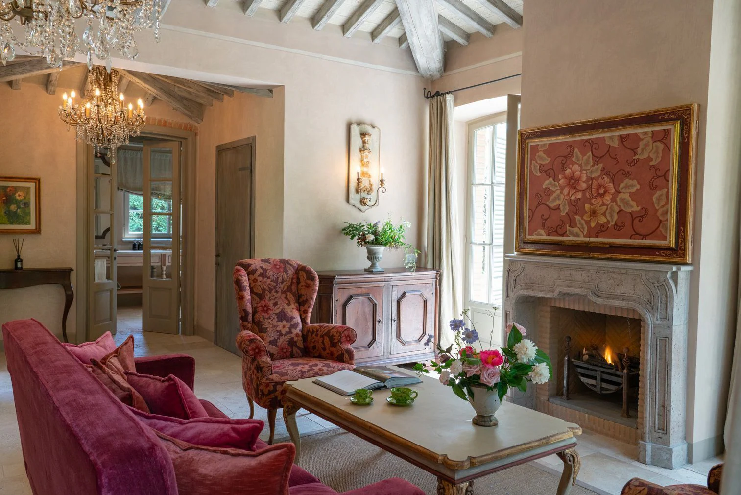 Rinaldo di Sorciano Double Suite full double bed