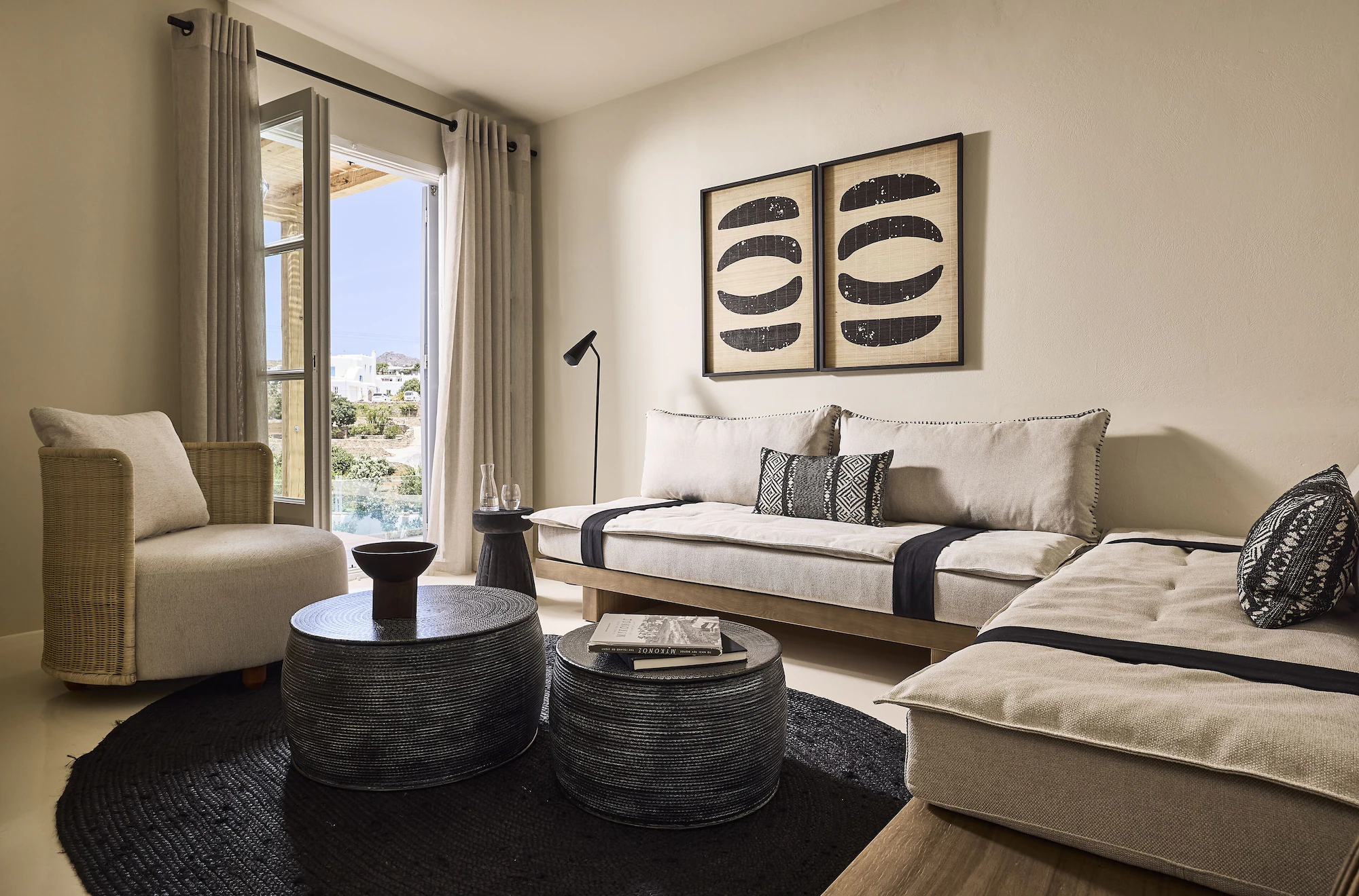 2 Bedrooms Superior Quadruple Villa with sea view twin beds