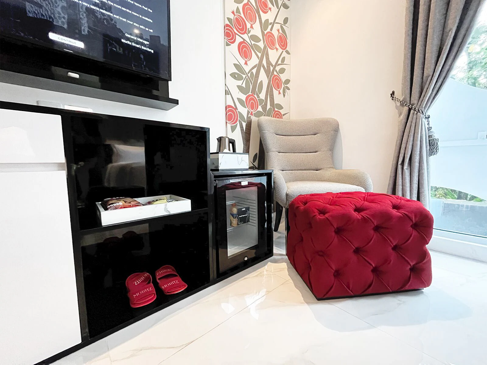 Deluxe Single room full double bed