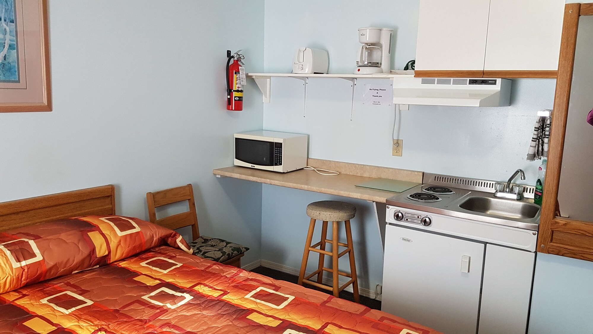 Standard Double room with land view full double bed
