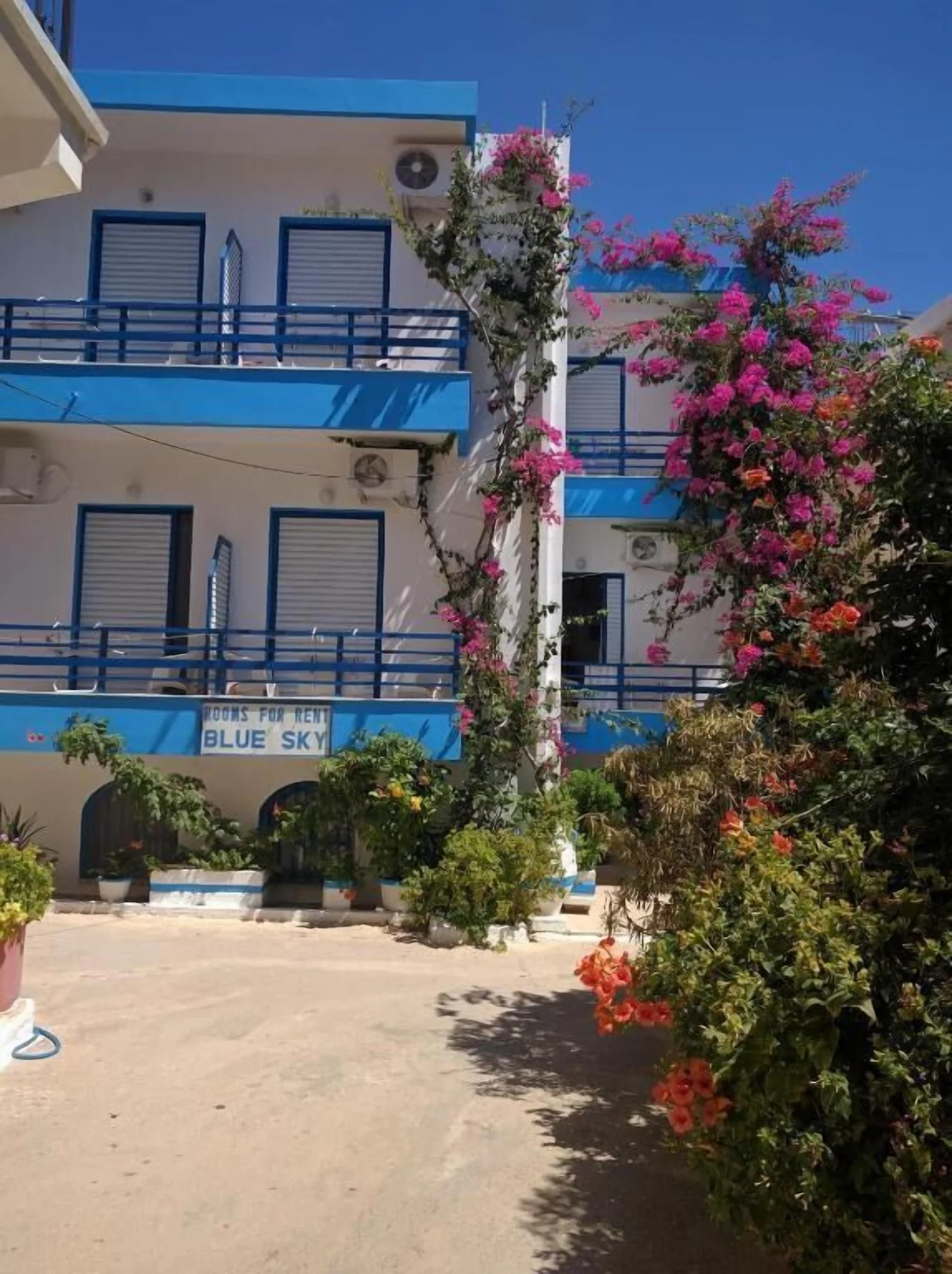 Blue Sky exterior