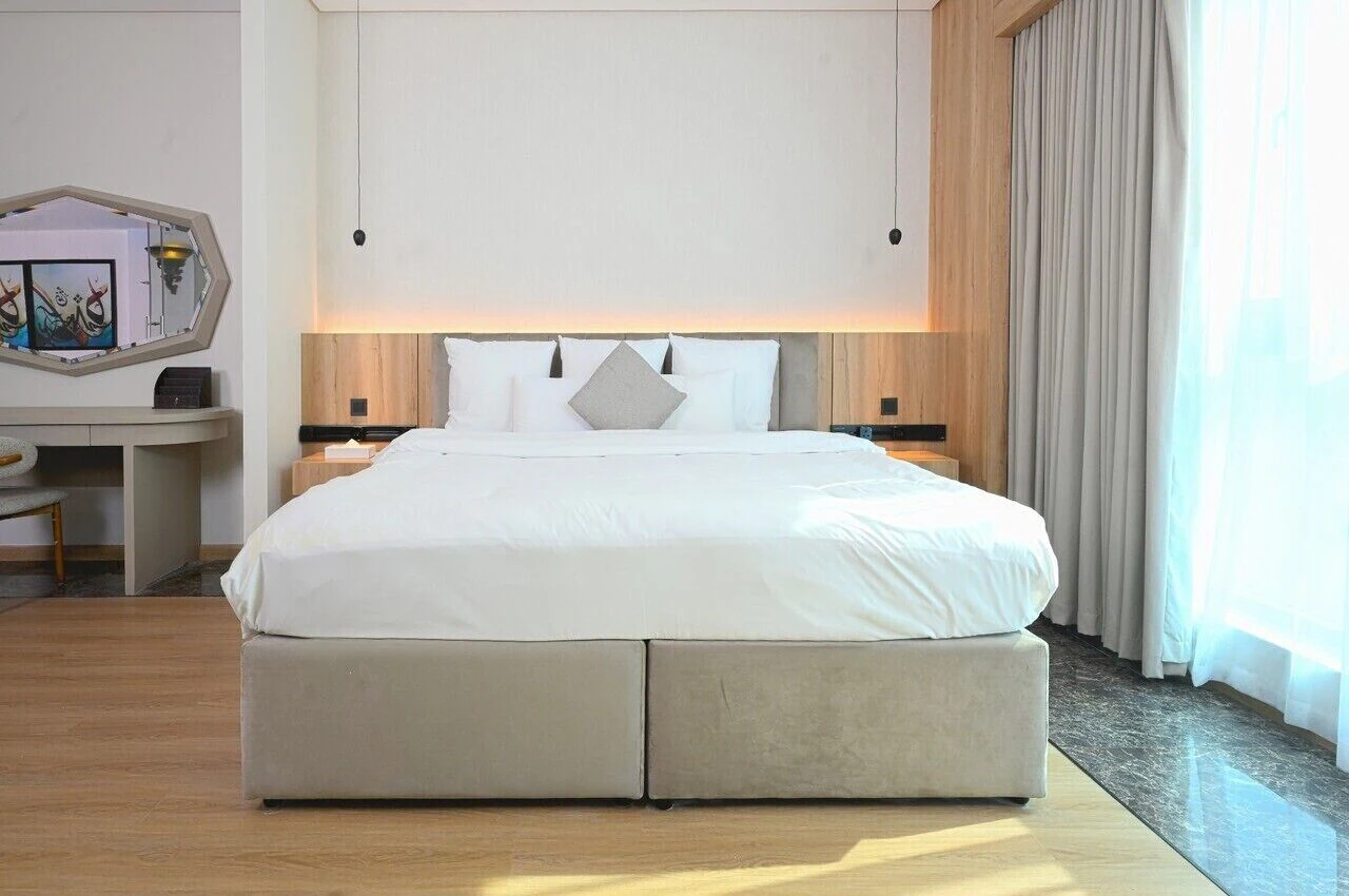 Double Junior Suite full double bed