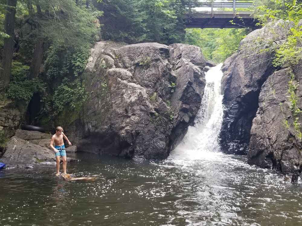 Unplug At Davey Fallls! Water View, Private Waterfall & Large Swimming Area. - 紐約