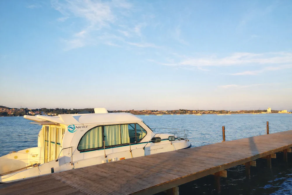 Habitable Boat With Terrace With Panoramic View Of The Canal Du Midi - Béziers